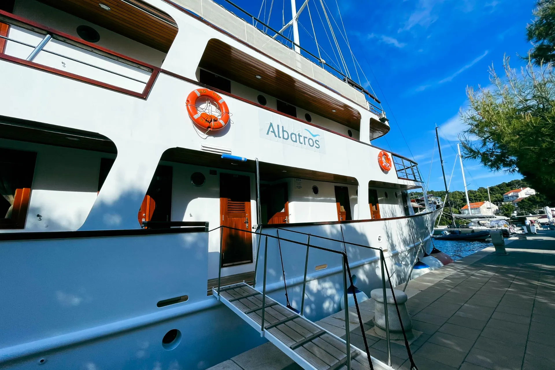 Nastrojowe zdjęcie z pokładu Nastrojowe zdjęcie z pokładu