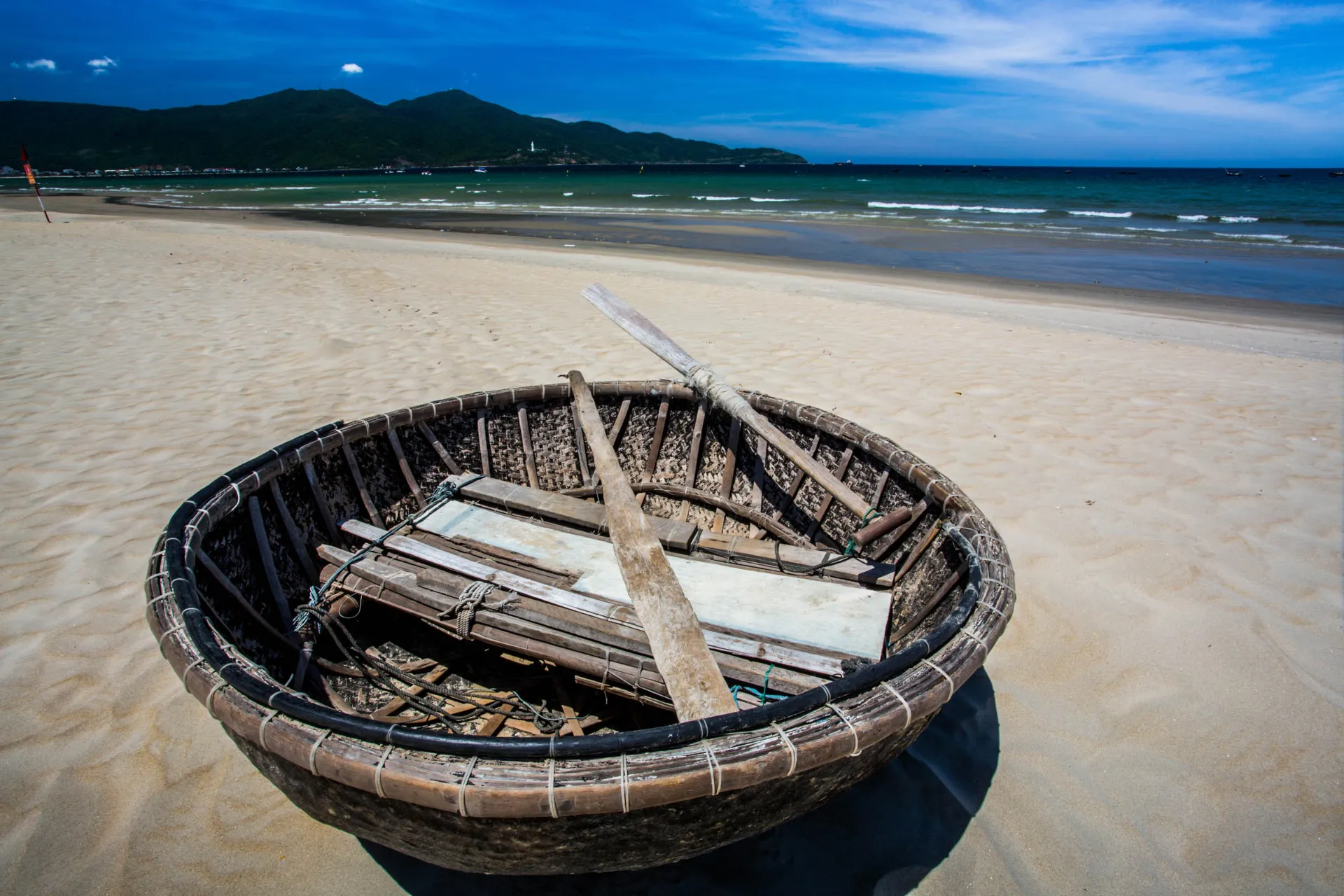 Charakterystyczna łódź rybacka Charakterystyczna łódź rybacka