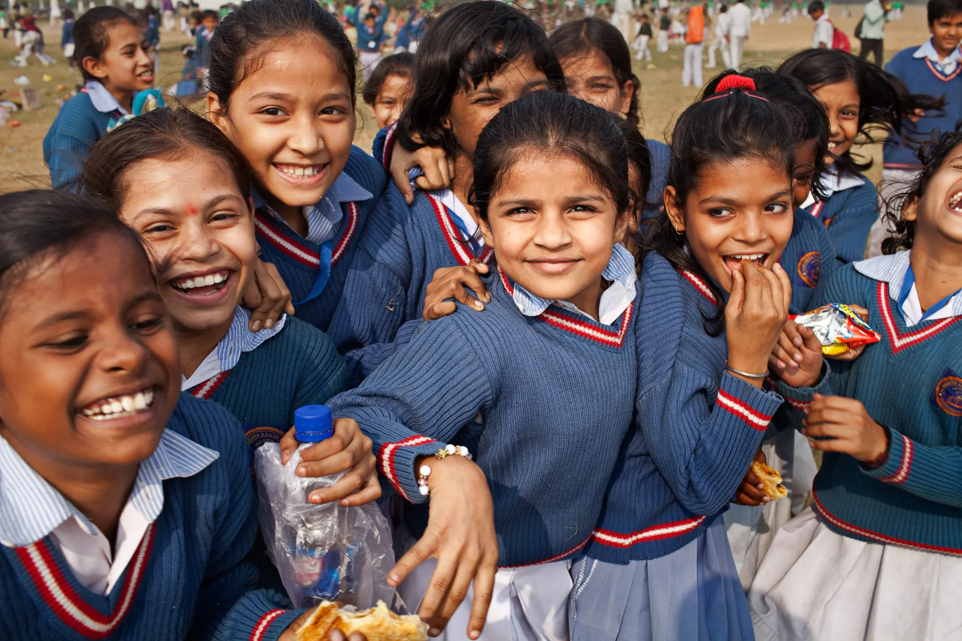 Dzieci szkolne, Delhi Dzieci szkolne, Delhi