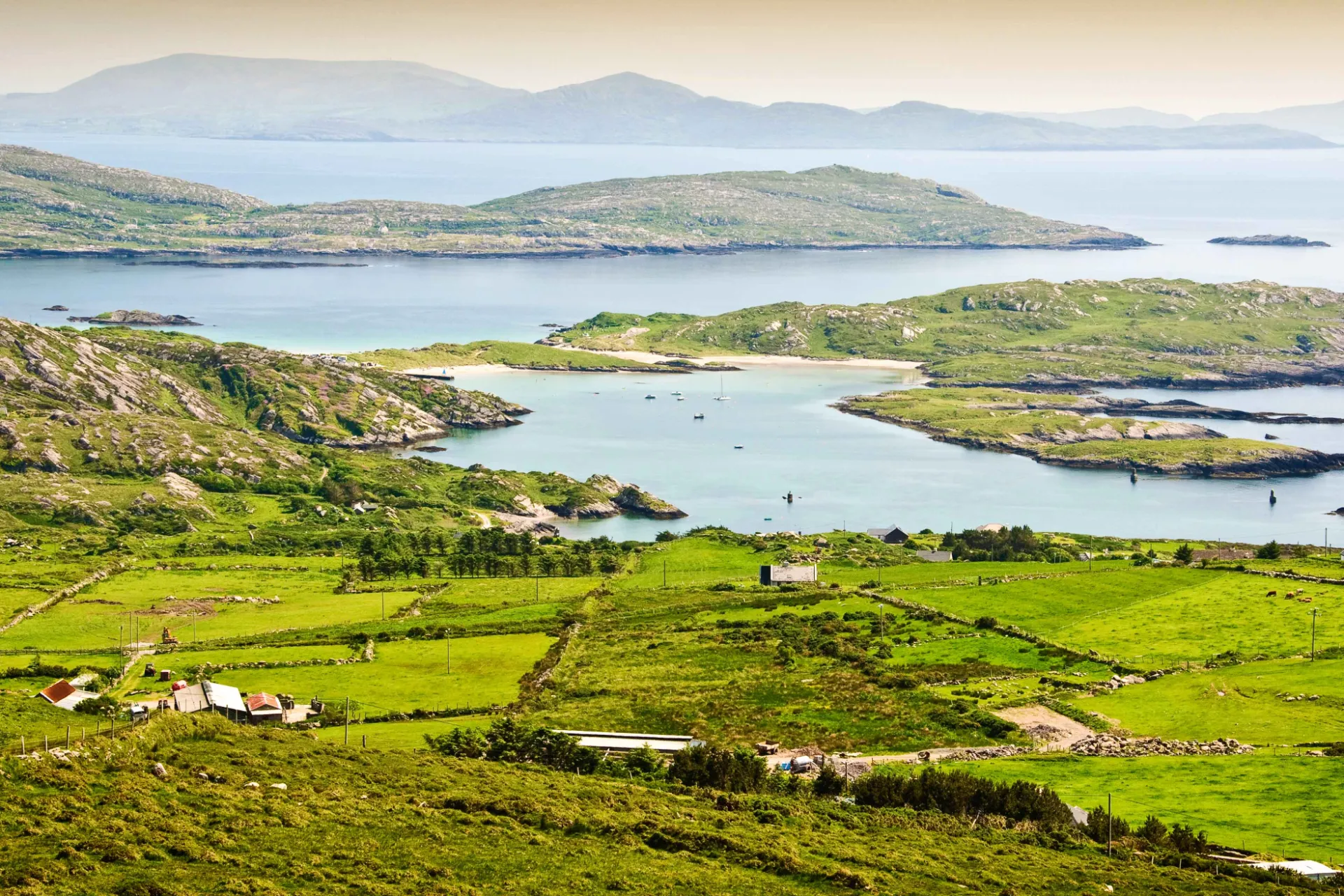 Wzdłuż trasy Ring of Kerry Wzdłuż trasy Ring of Kerry