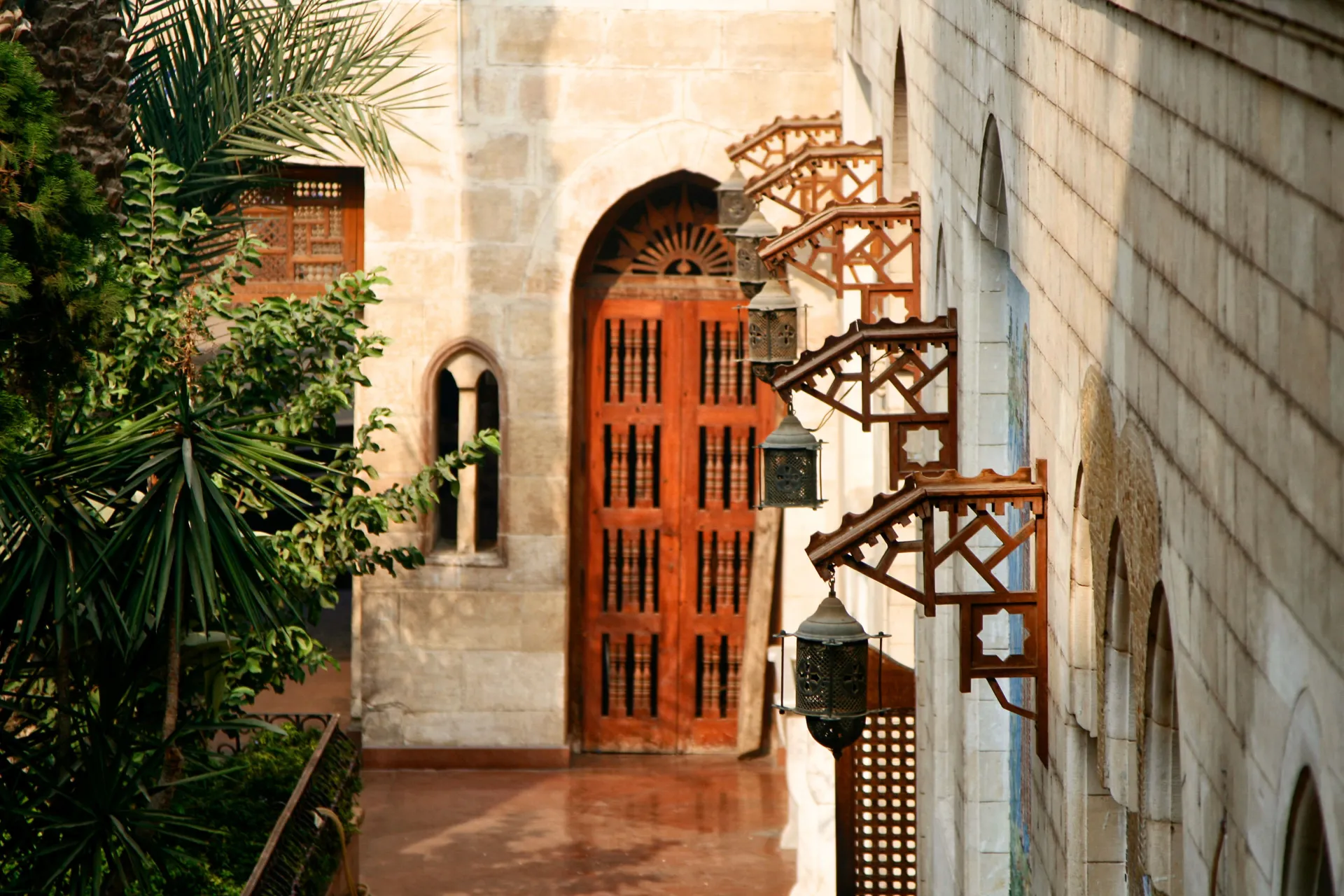 Wiszący Kościół w Starym Kairze Wiszący Kościół w Starym Kairze