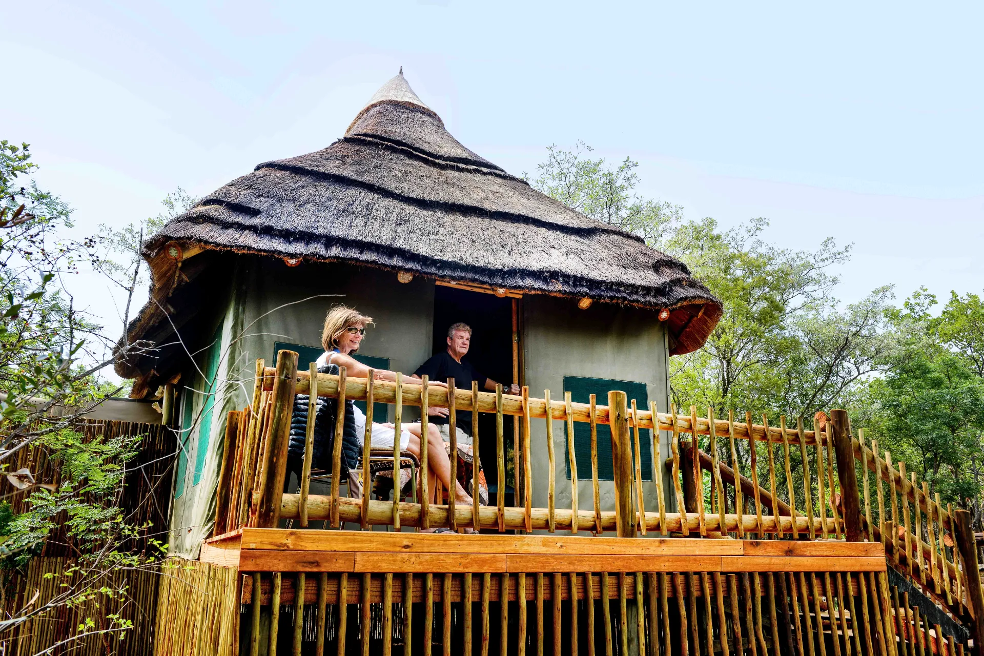 Przytulnie na werandzie