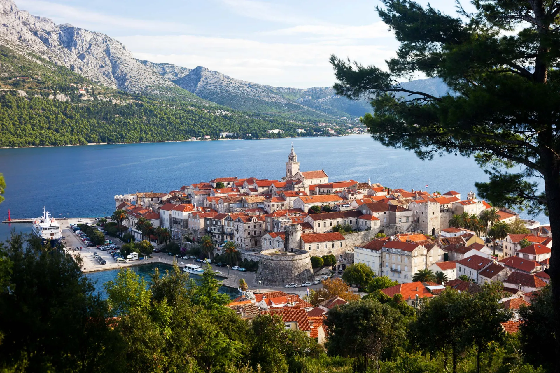 Korčula jest szóstą co do wielkości wyspą w chorwackim archipelagu