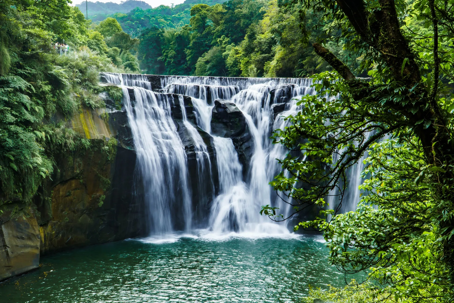 Wodospad w Shifen Wodospad w Shifen