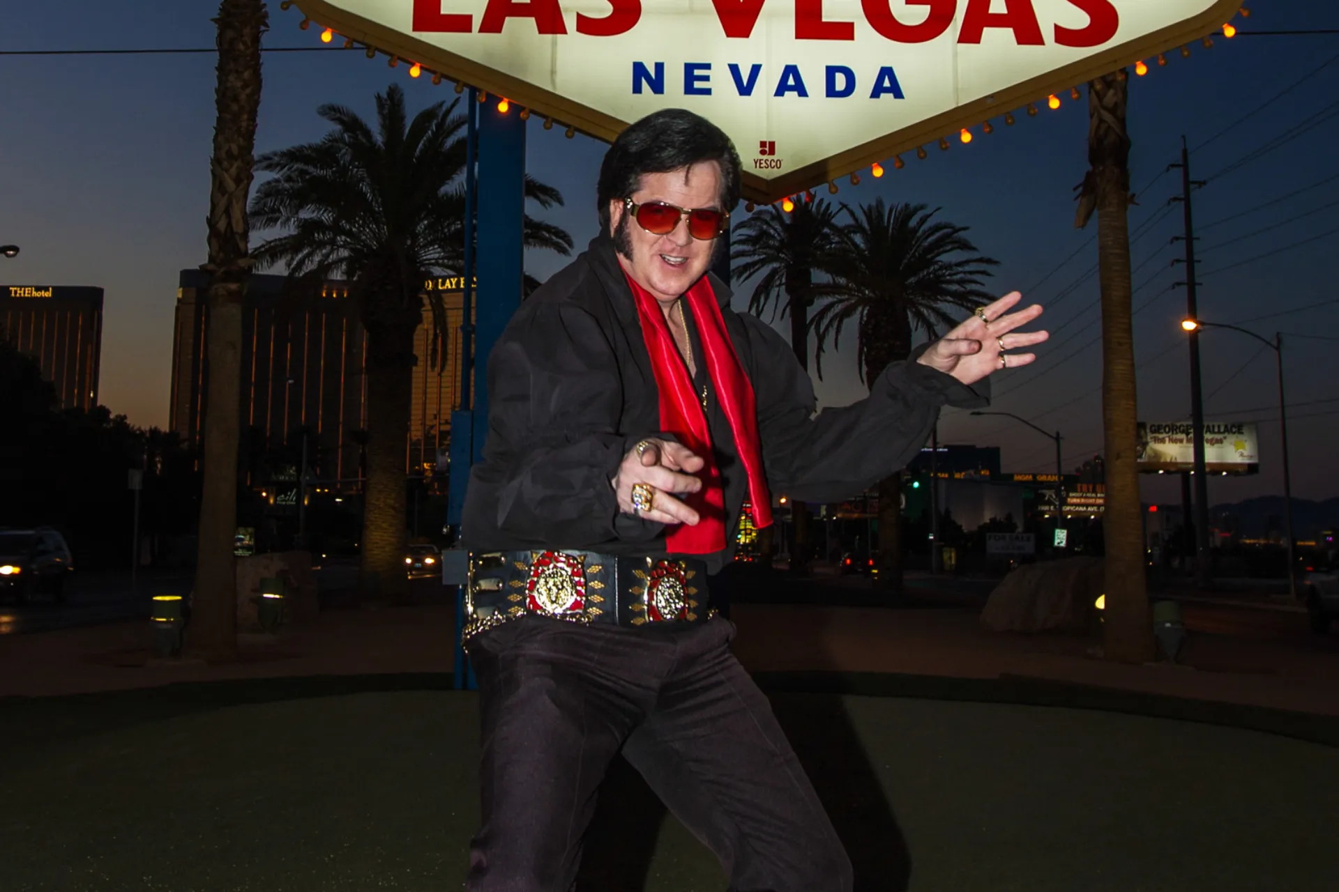 Sobowtór Elvisa w Las Vegas Sobowtór Elvisa w Las Vegas
