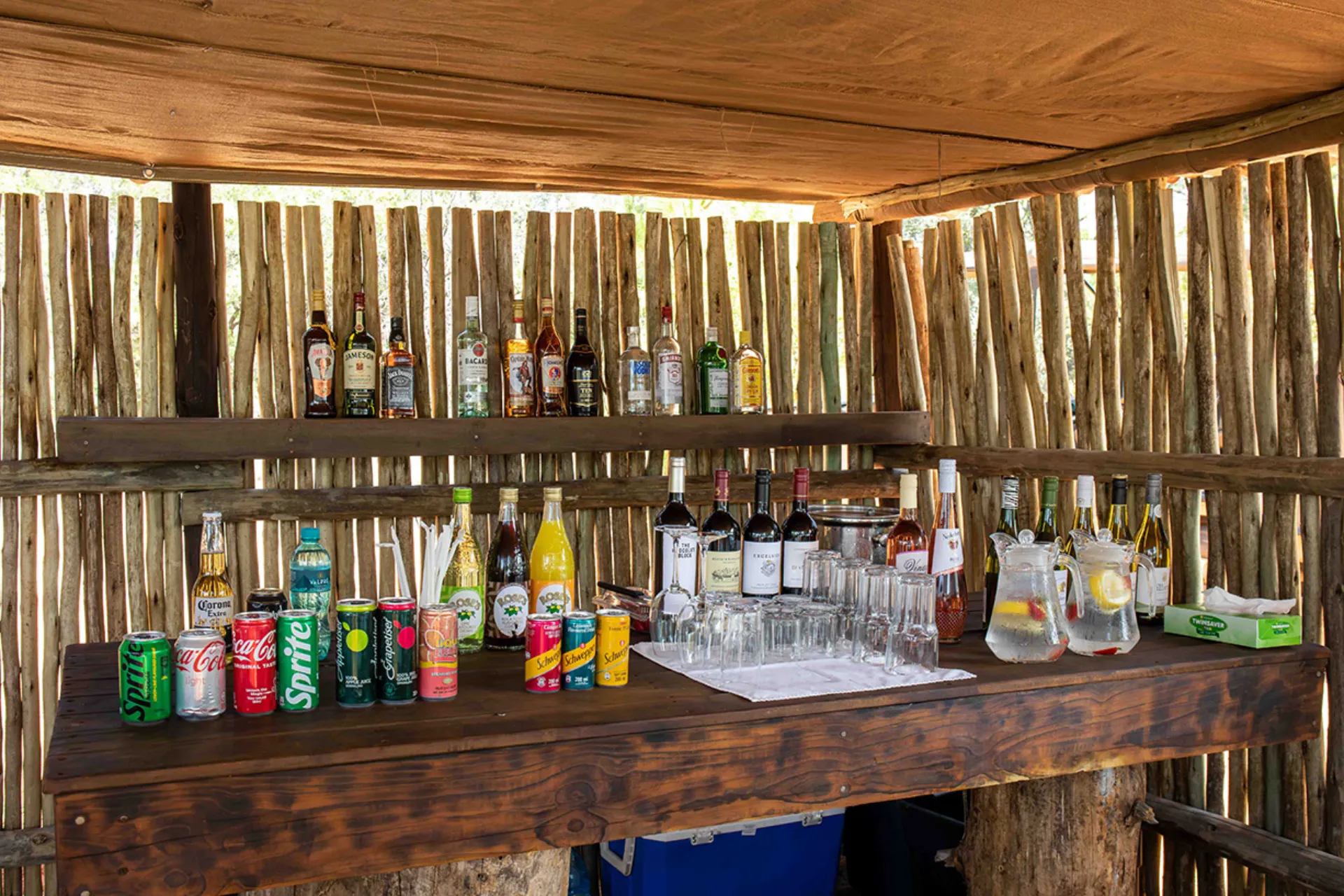 Bar na kempingu Bar na kempingu