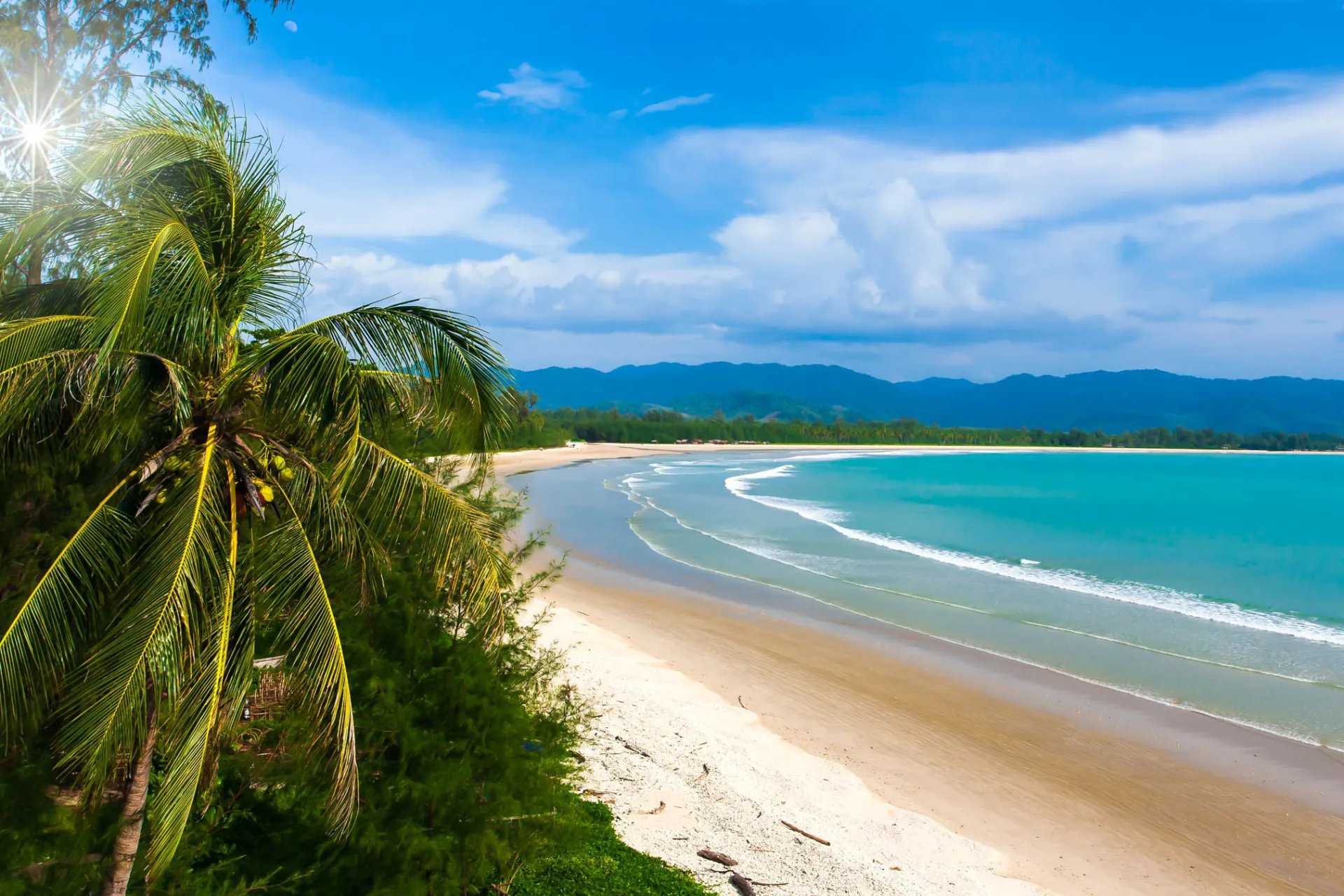 Turkusowa woda kusi w Khao Lak Turkusowa woda kusi w Khao Lak