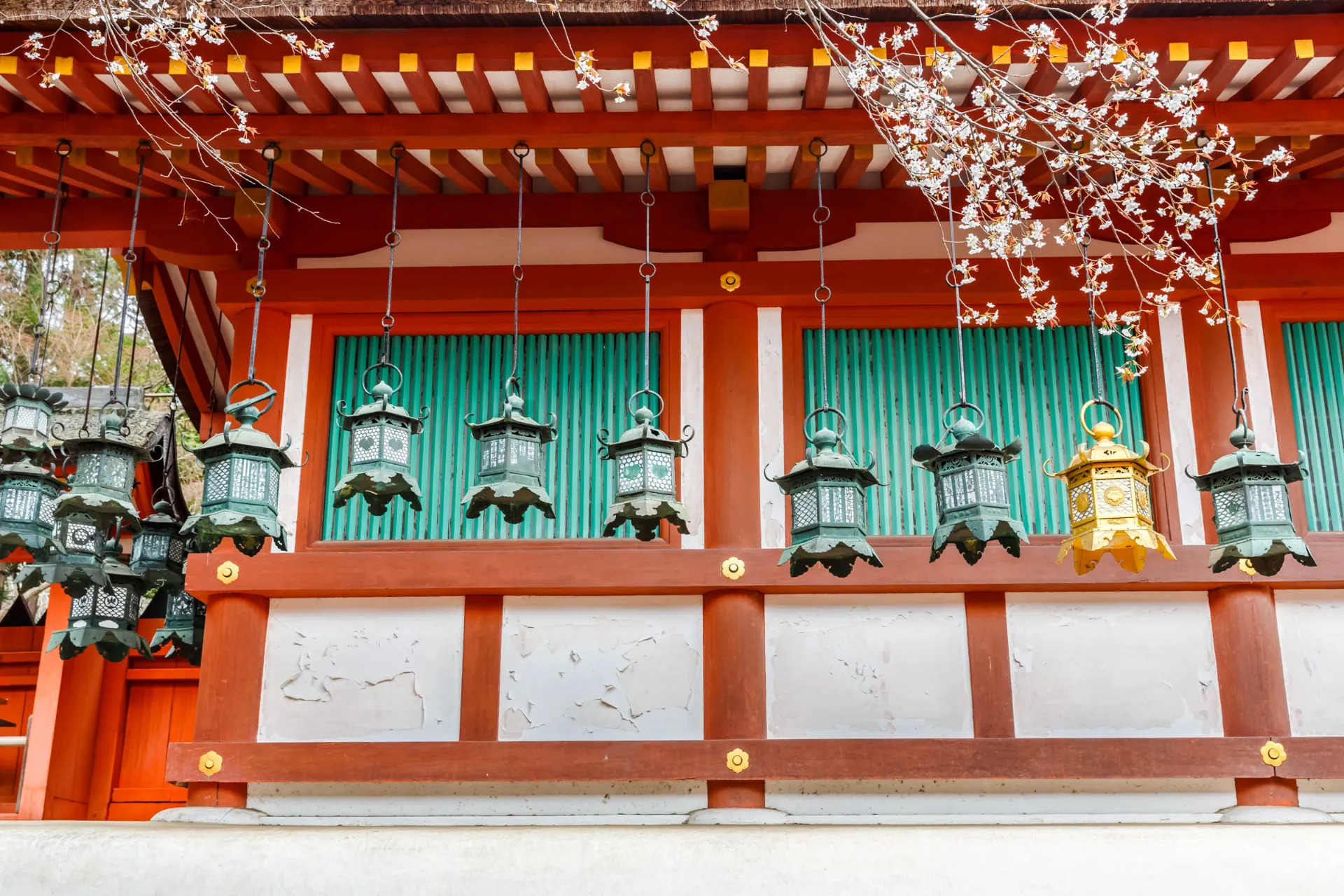 Świątynia shintoistyczna Kasuga Taisha w Nara Świątynia shintoistyczna Kasuga Taisha w Nara