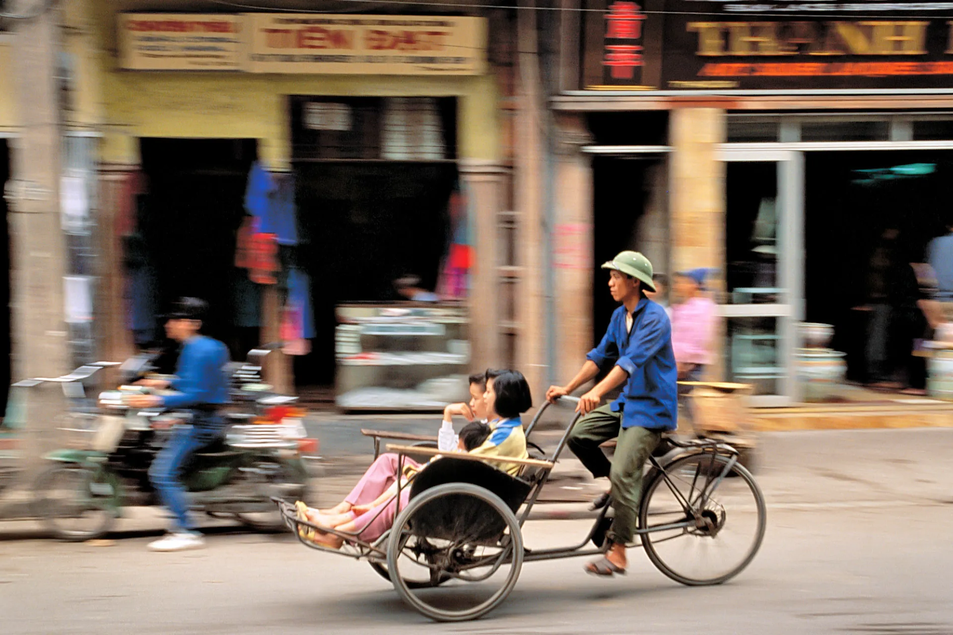 Przejażdżka rikszą rowerową Przejażdżka rikszą rowerową