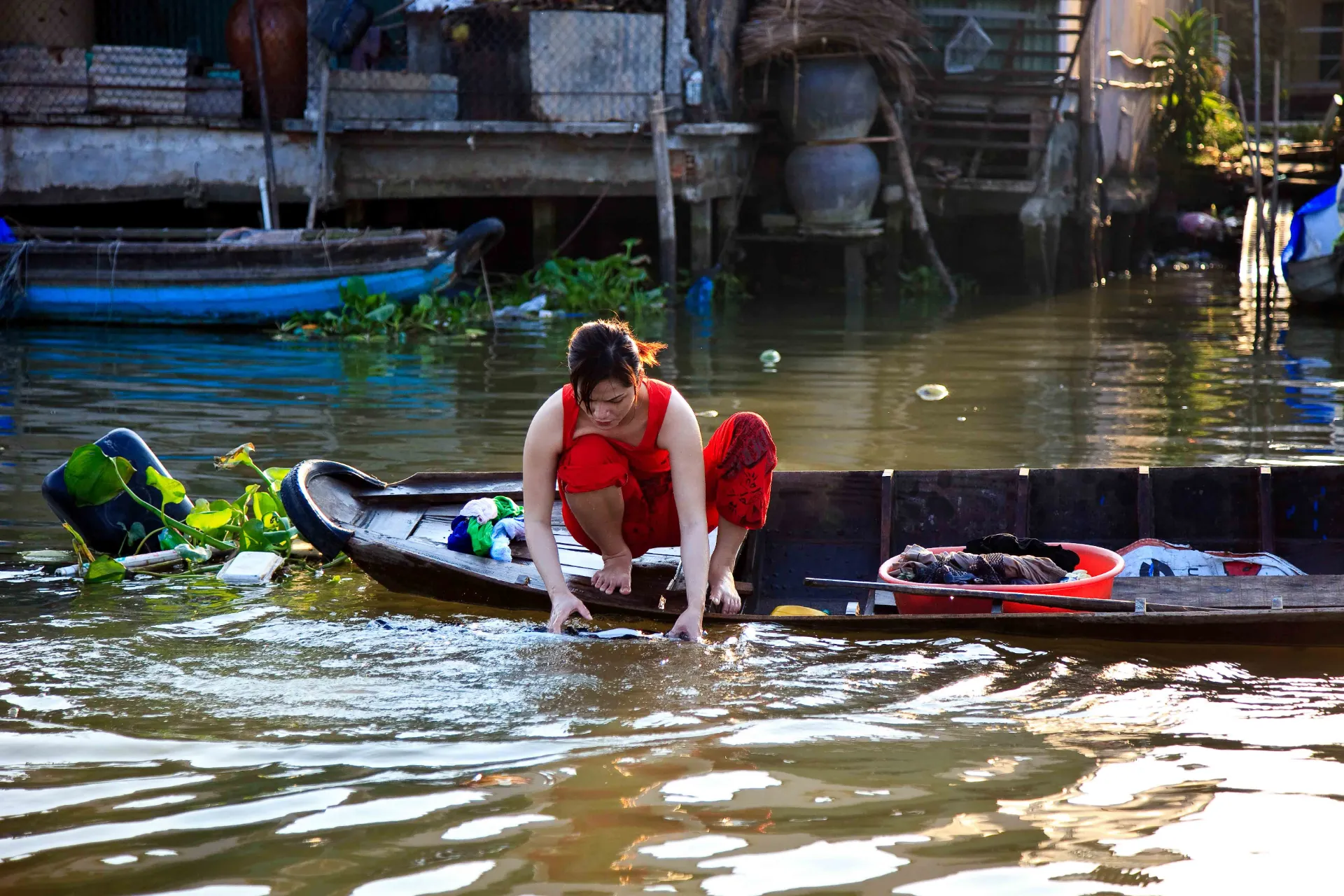 Tak też można prać ubrania
