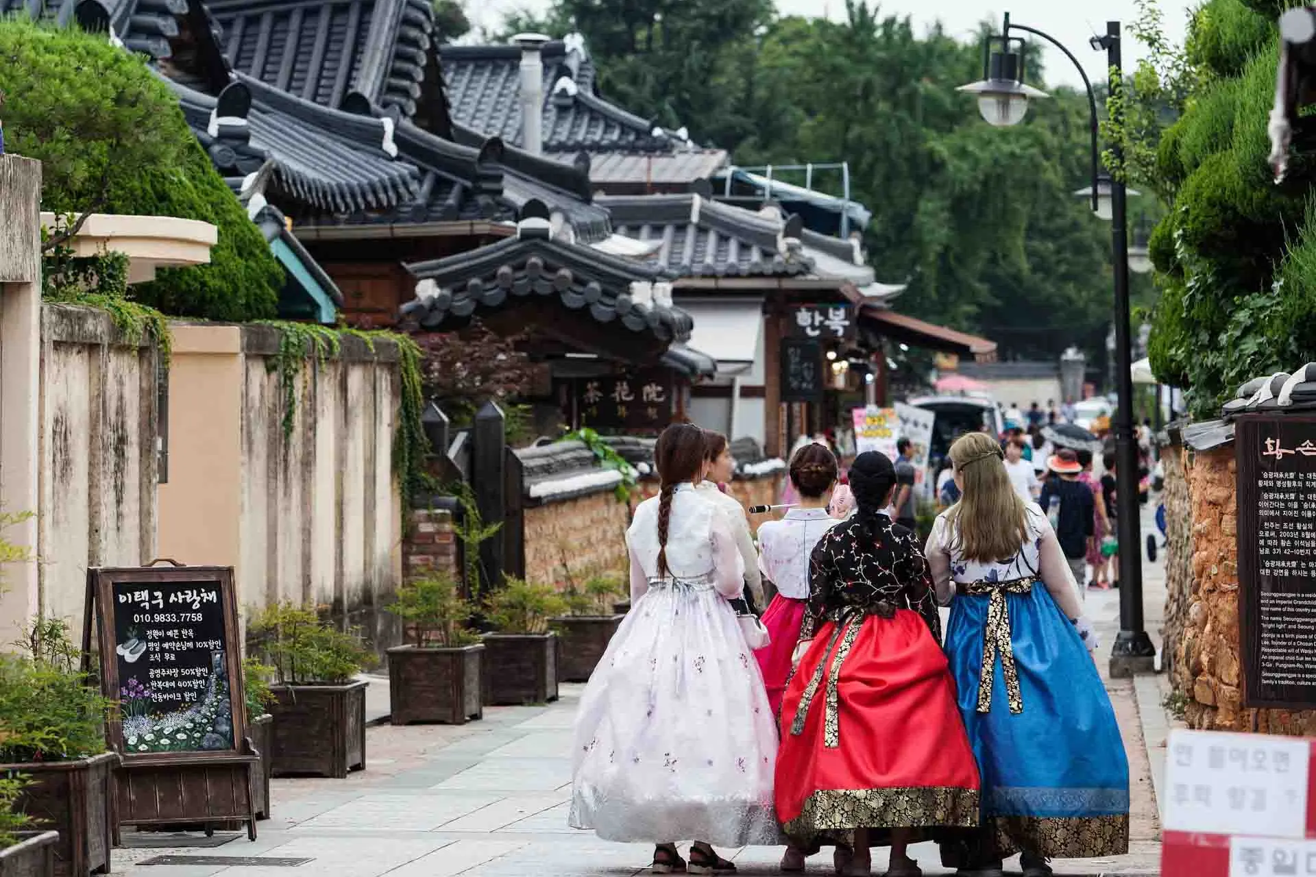 Kolejna scena z Jeonju Hanok Village
