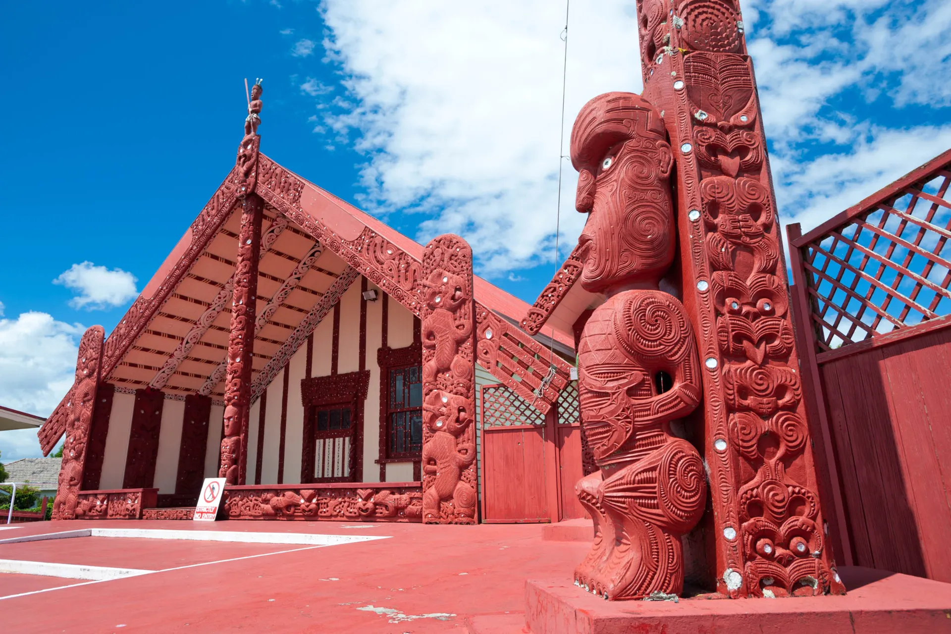Dom spotkań Māori w Rotorua Dom spotkań Māori w Rotorua
