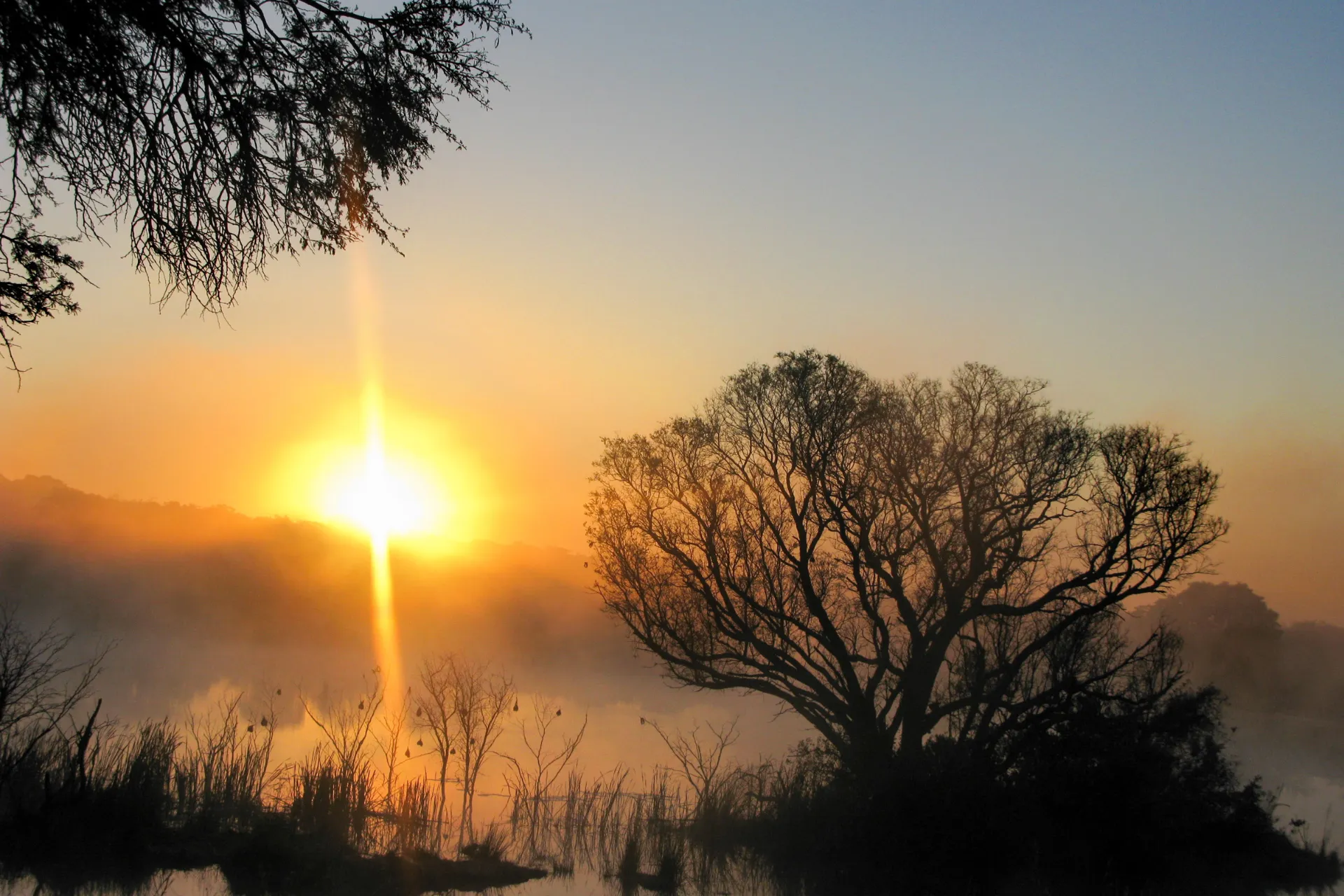 Wschód słońca w Entabeni Wschód słońca w Entabeni