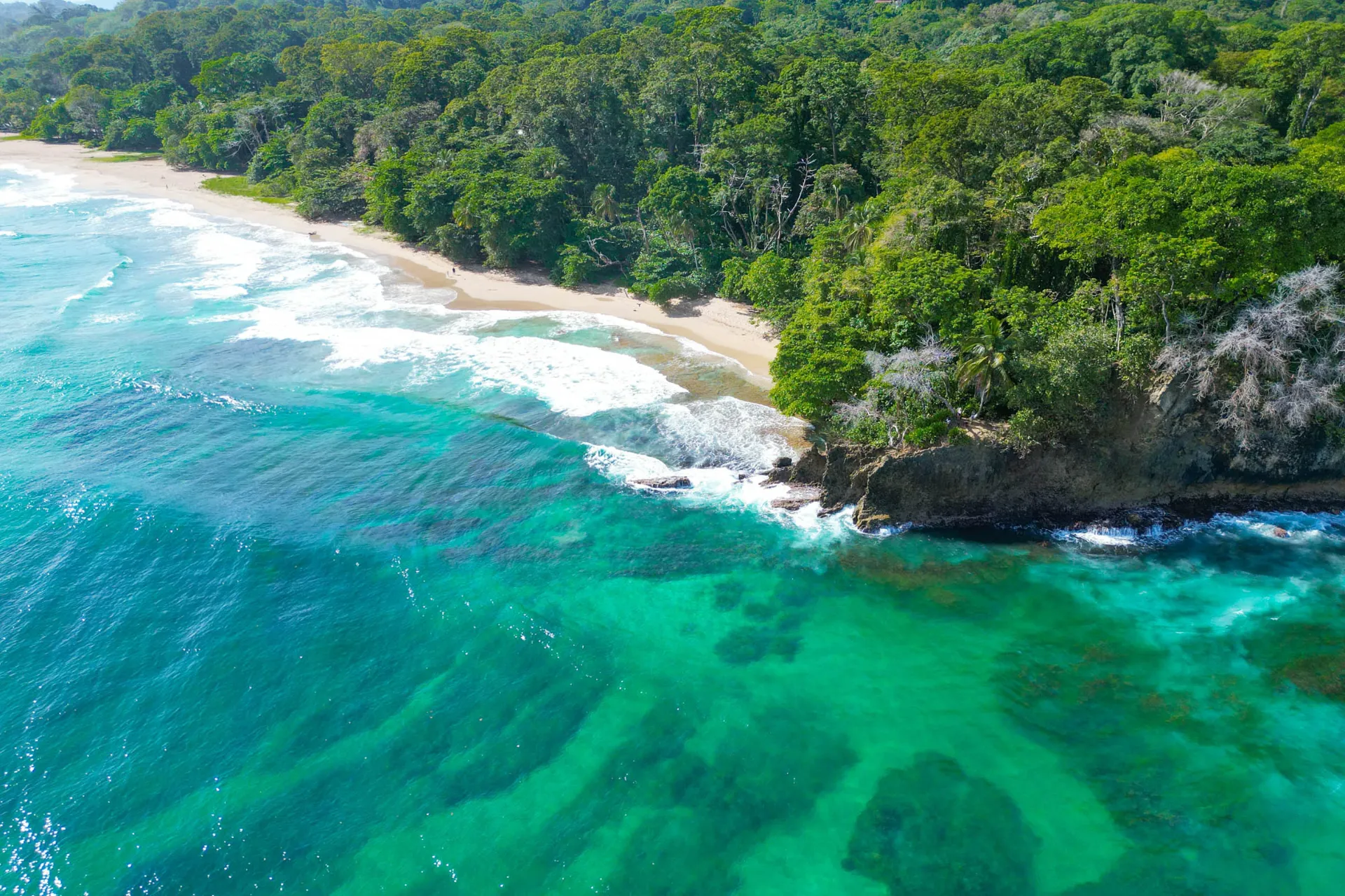 Zachęcająca plaża Puerto Viejo Zachęcająca plaża Puerto Viejo
