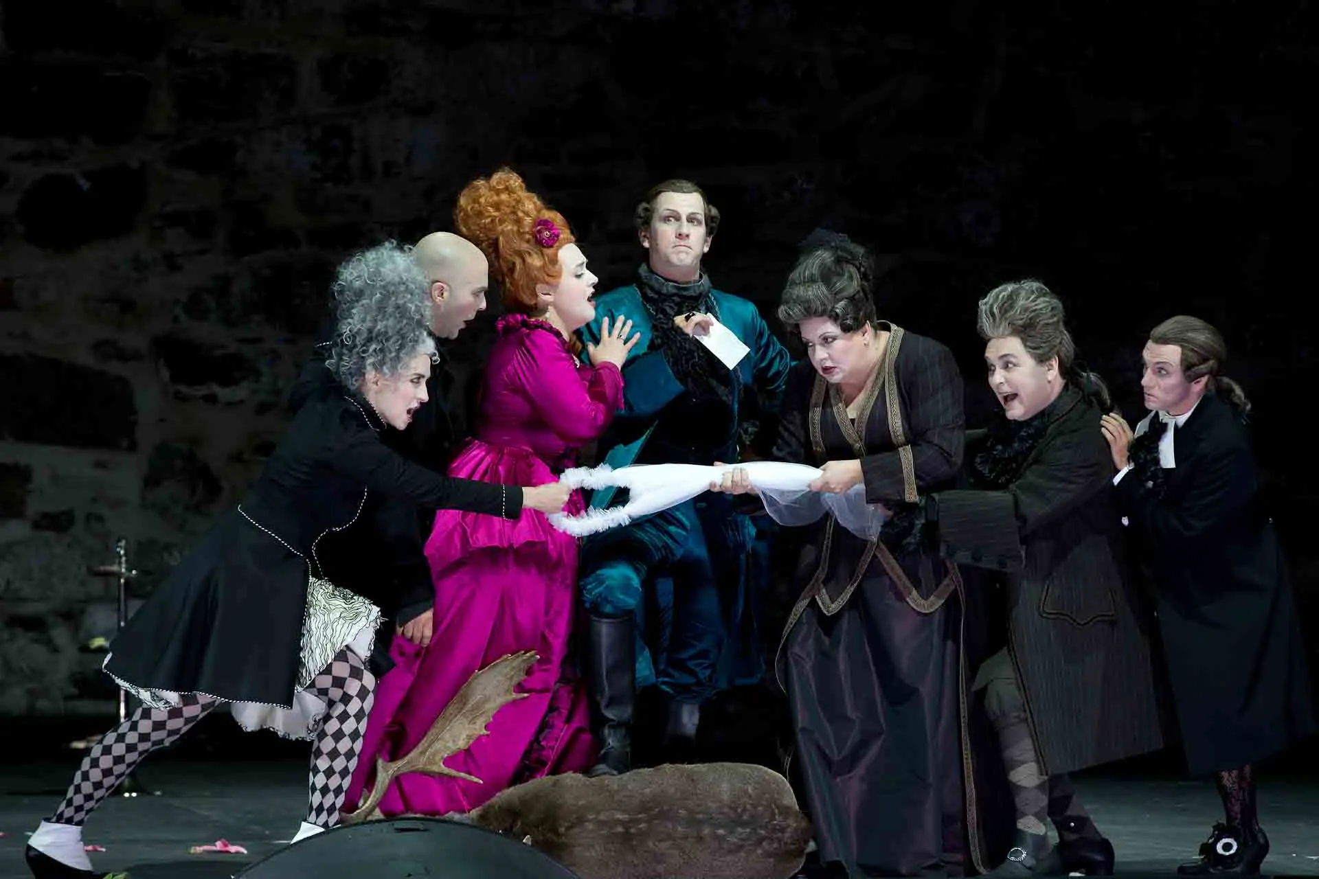 Scena z „Wesela Figara” Mozarta Scena z „Wesela Figara” Mozarta