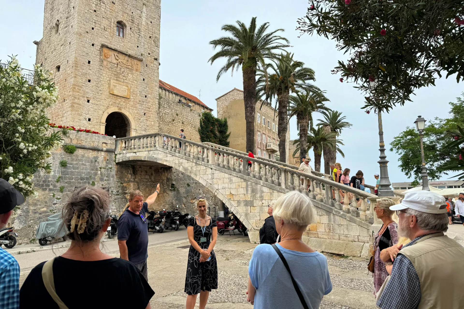 Wejście do średniowiecznego miasta Korčula Wejście do średniowiecznego miasta Korčula