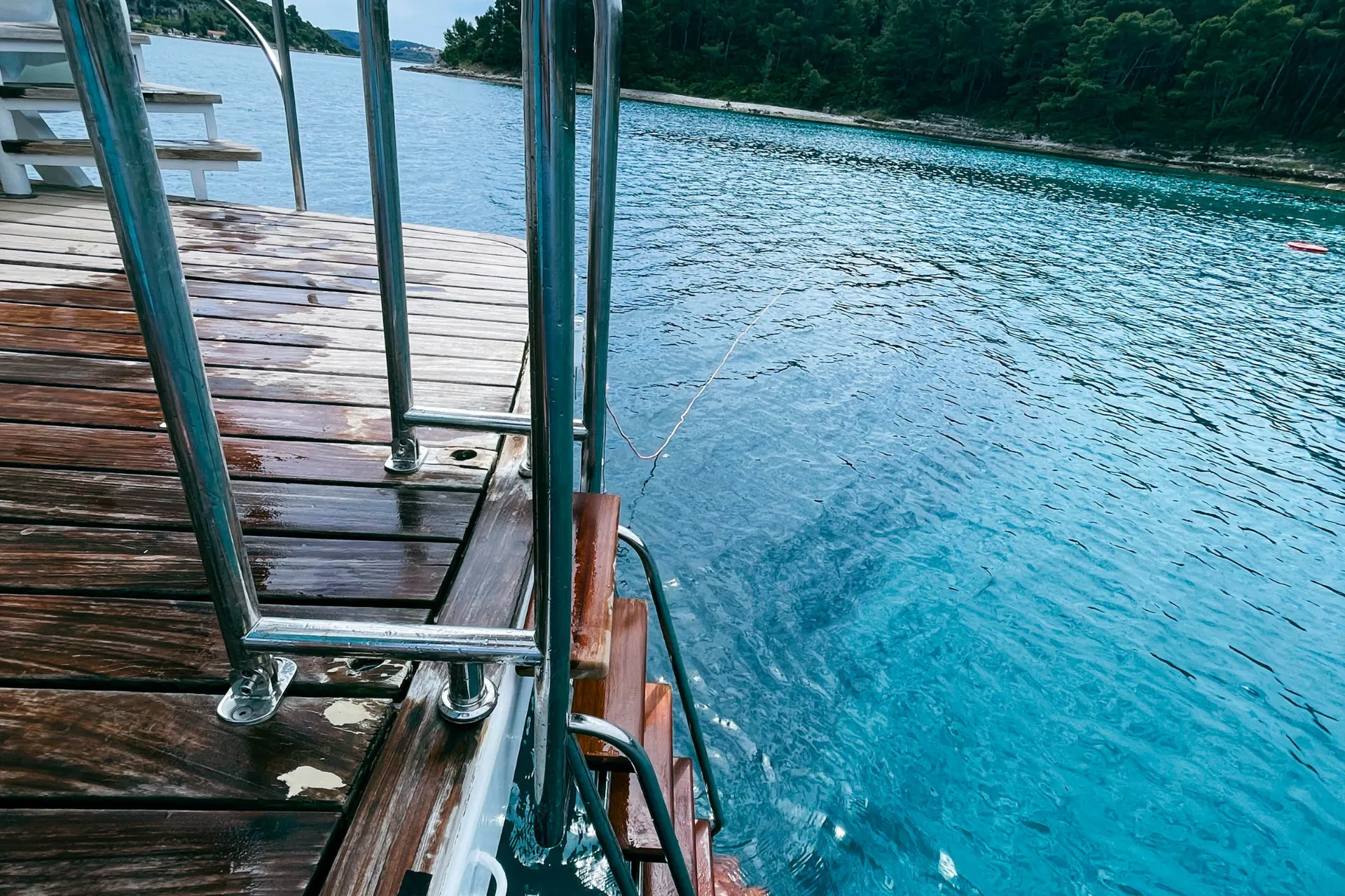 Nastrojowe zdjęcie z pokładu Nastrojowe zdjęcie z pokładu