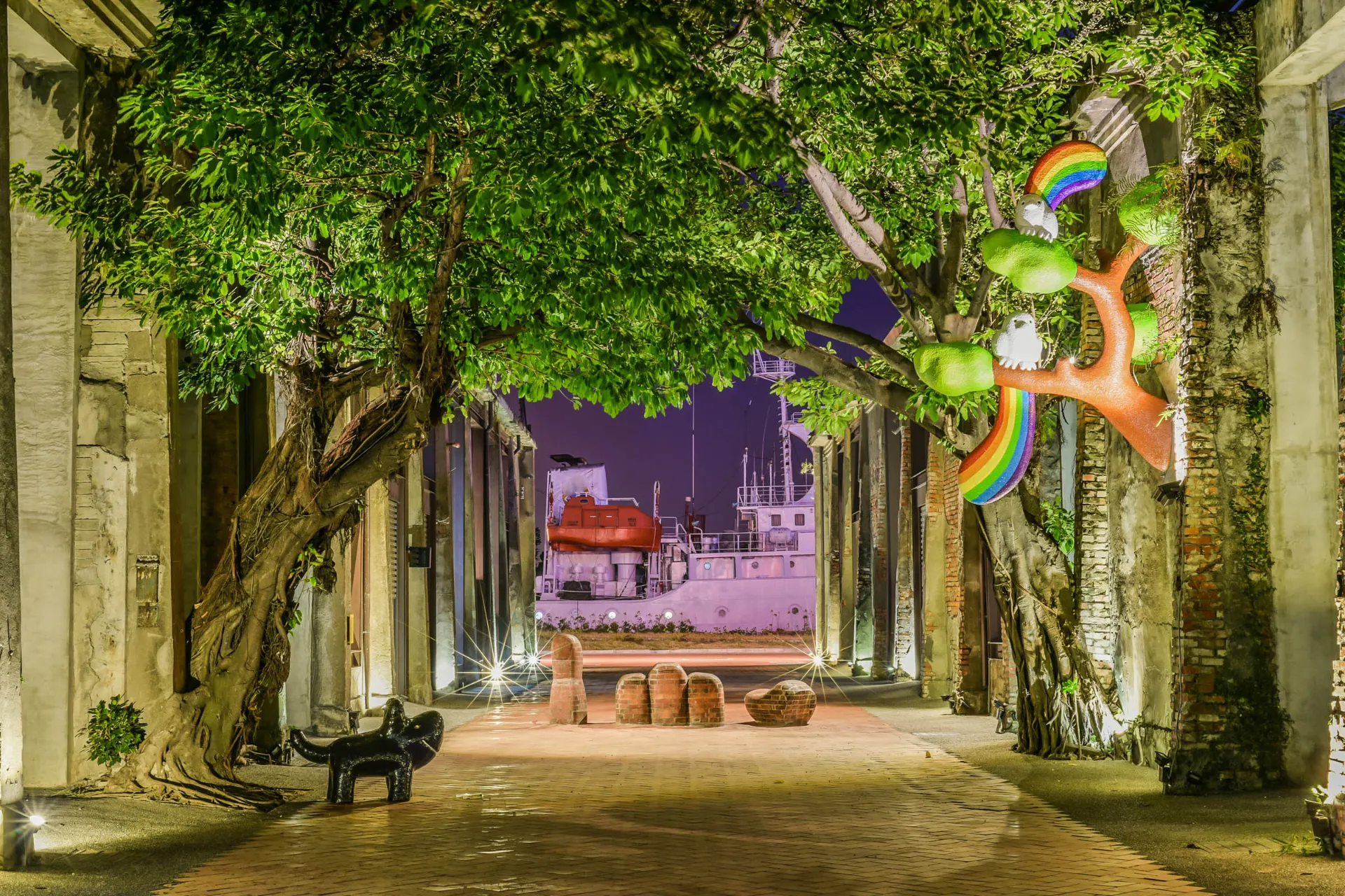 Pier‑2 Art Center w Kaohsiung 2 Pier‑2 Art Center w Kaohsiung 2