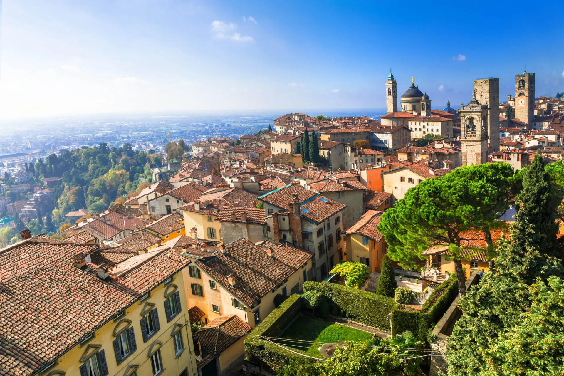 Bergamo w regionie Lombardia Bergamo w regionie Lombardia