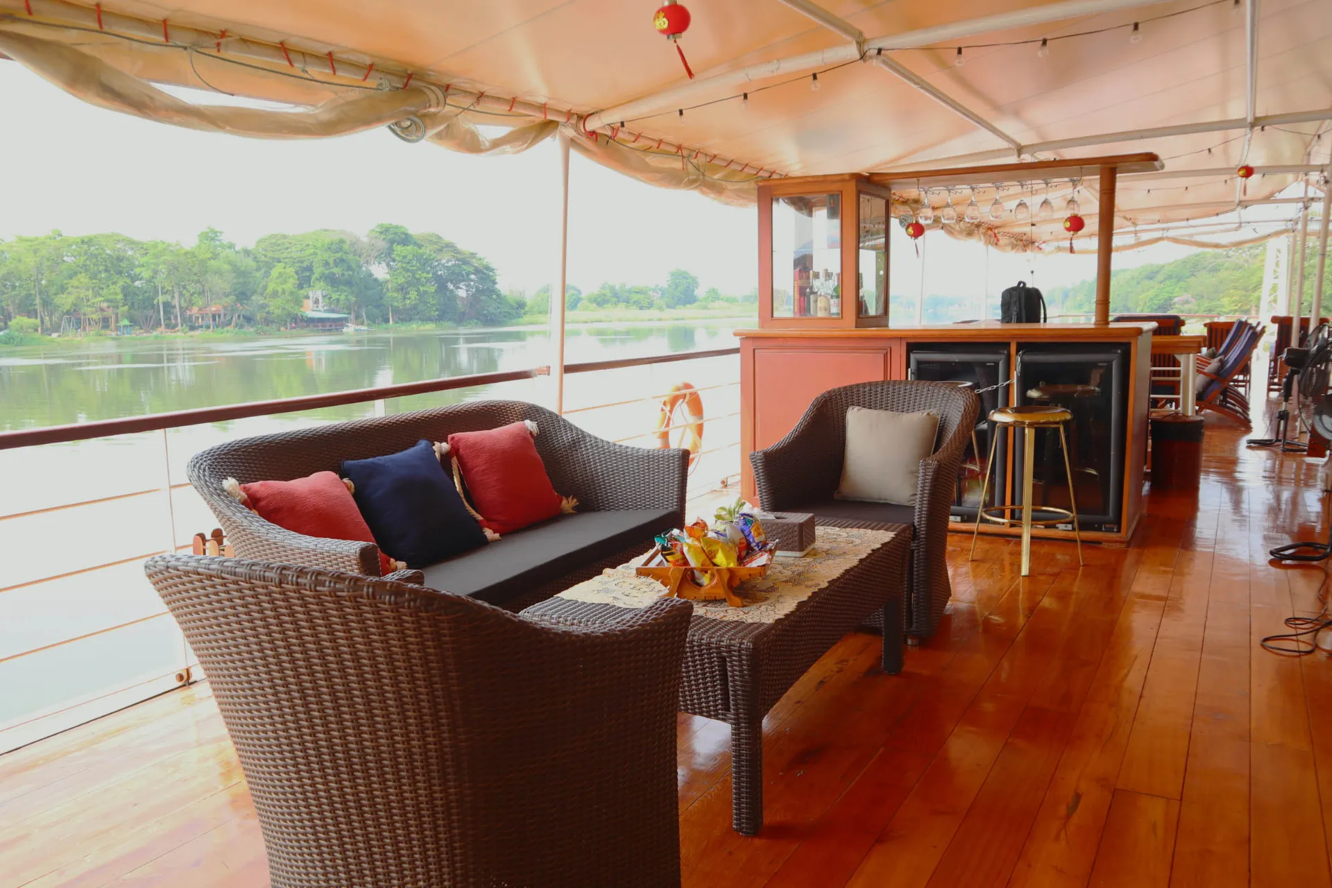 Strefa barowa na statku