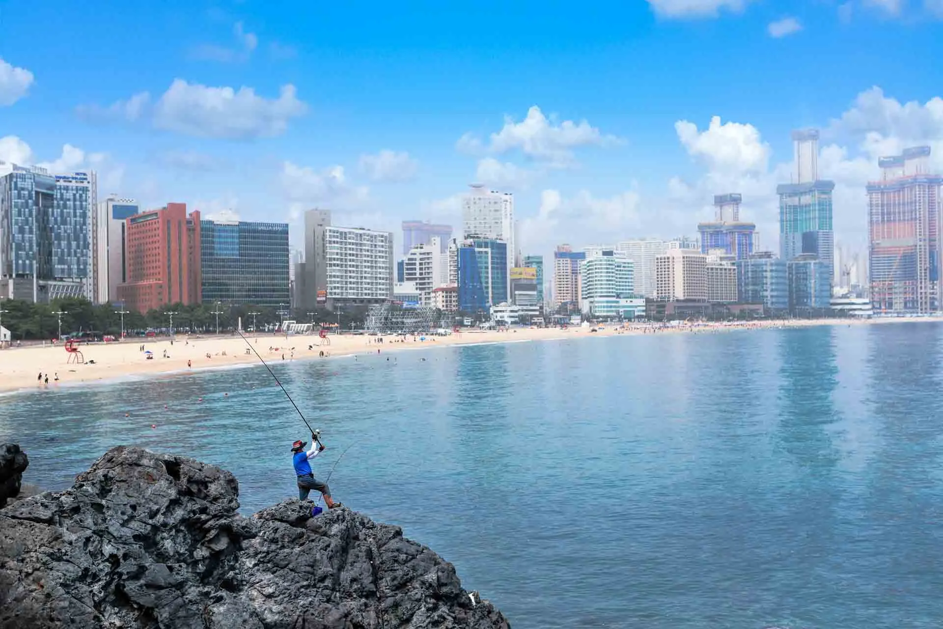 Plaża Haeundae w Busan – najbardziej znana plaża Korei