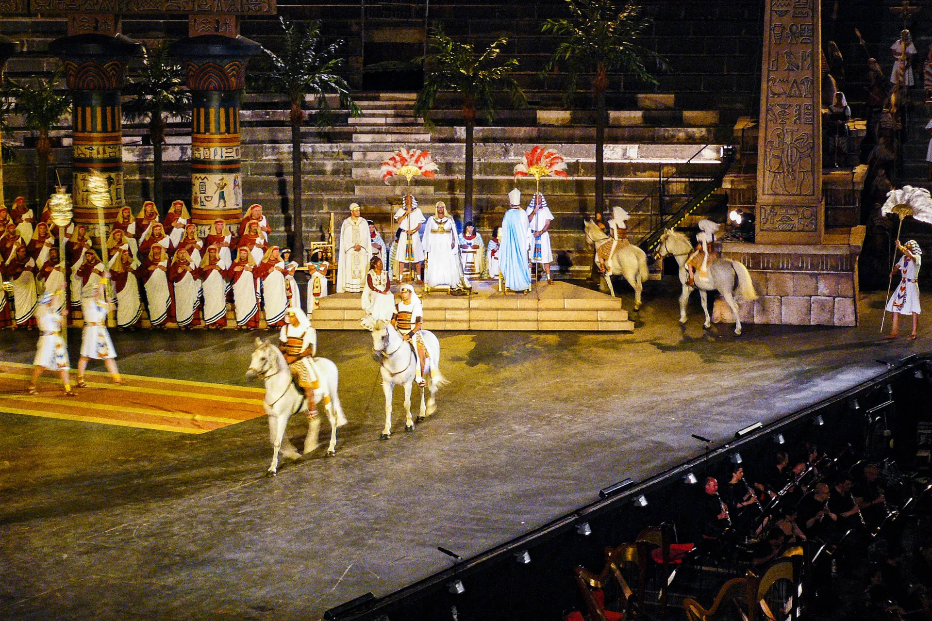 Imponujące scenografie - tutaj Aida Imponujące scenografie - tutaj Aida