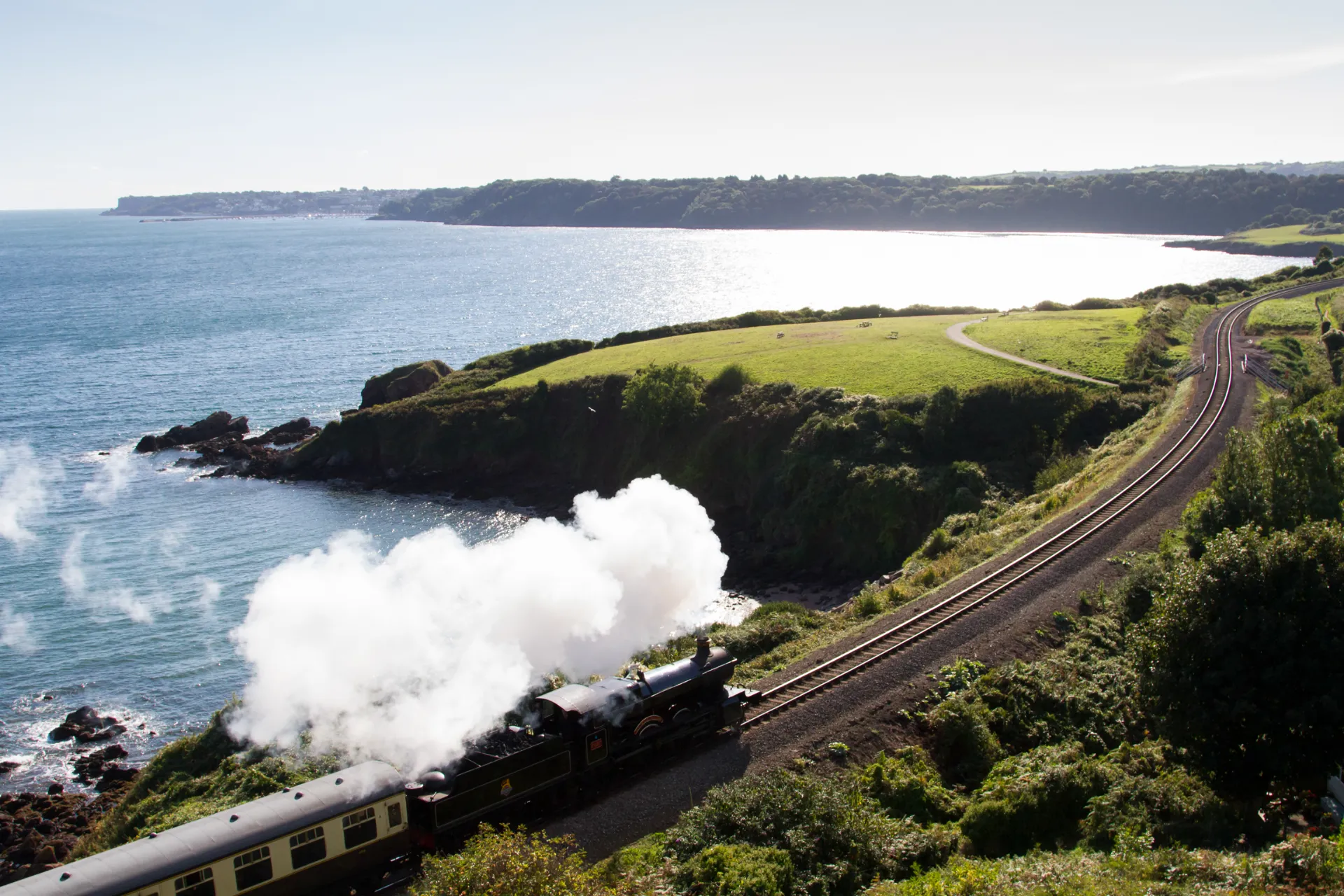 Dartmouth Steam Railway pełną parą Dartmouth Steam Railway pełną parą