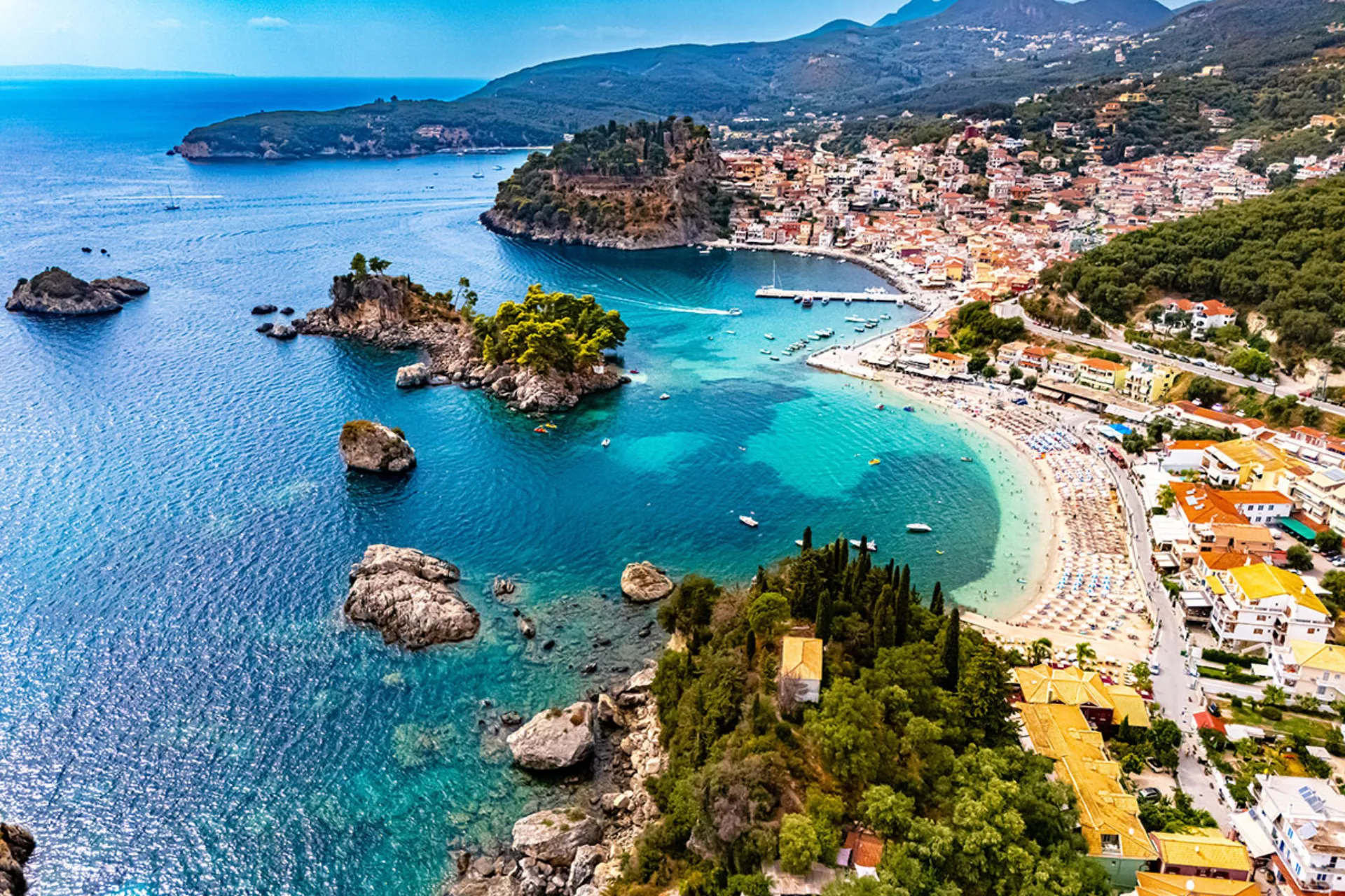 Nadmorskie miasto Parga Nadmorskie miasto Parga