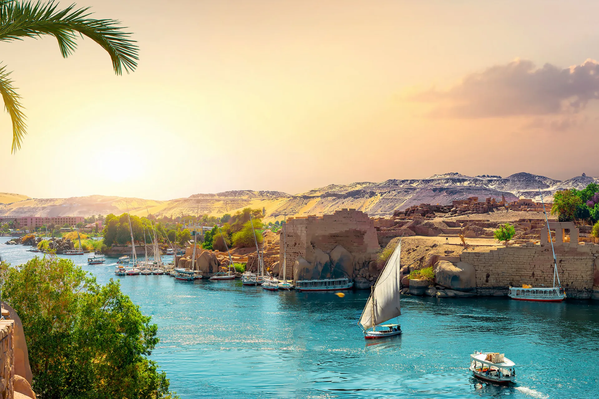 Feluki w Asuanie Feluki w Asuanie