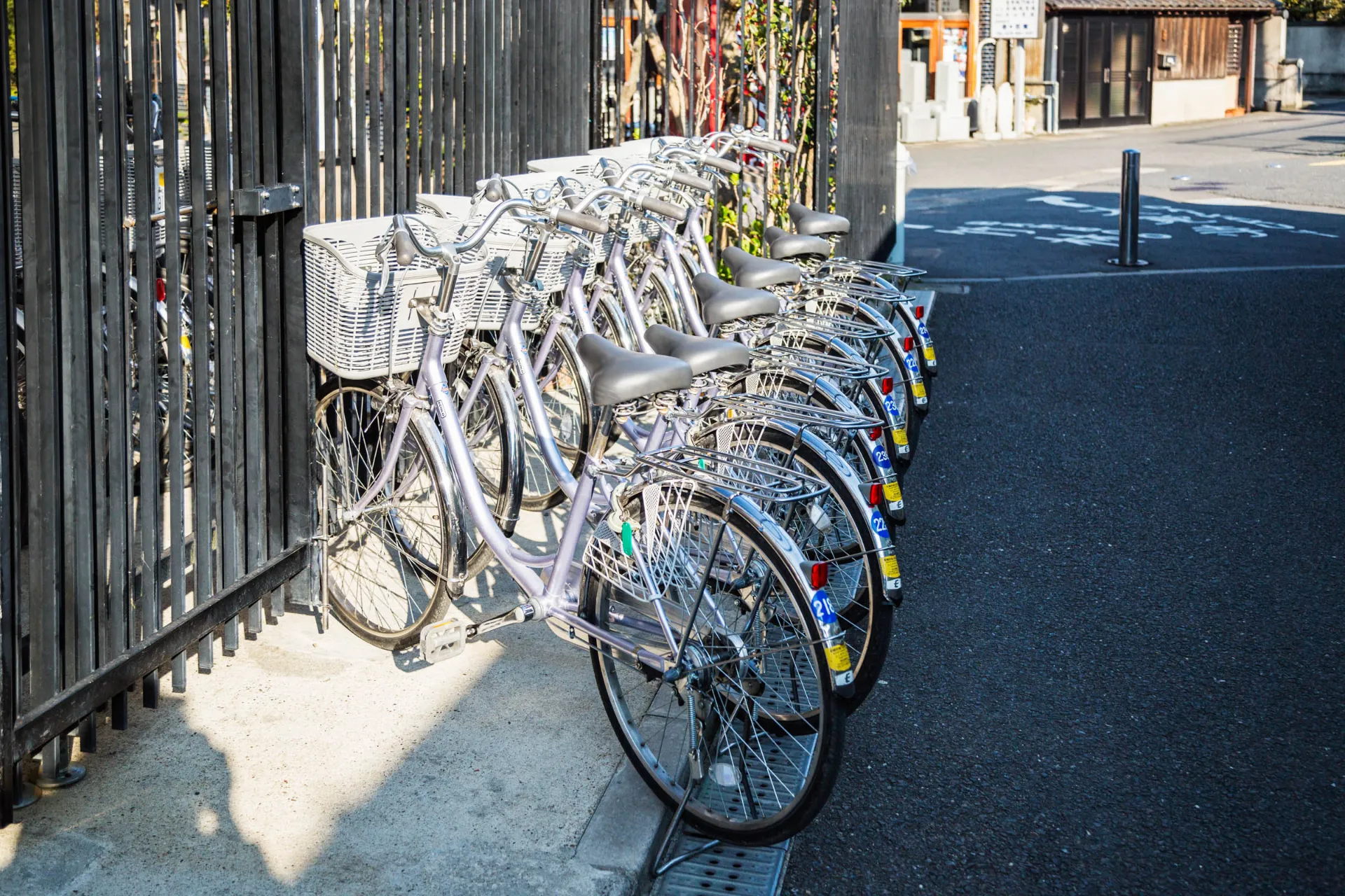 Kioto to miasto przyjazne rowerzystom