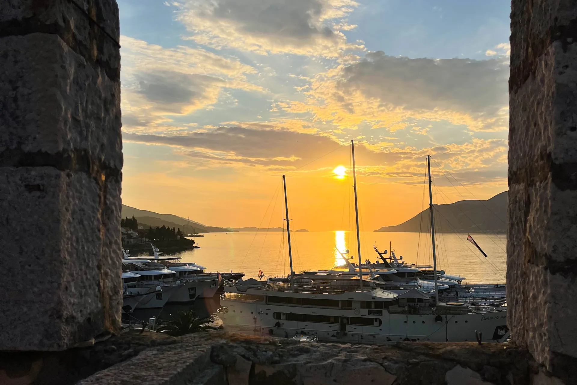 Wieczorny nastrój w Korčuli Wieczorny nastrój w Korčuli