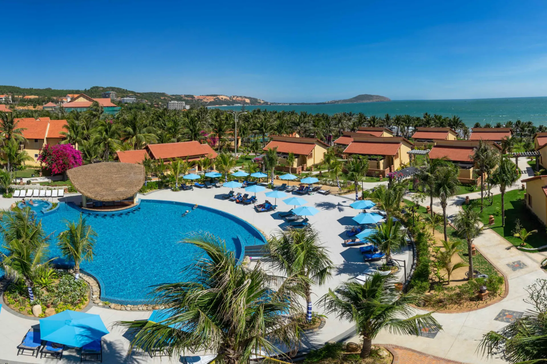 Hotel Pandanus Resort – basen ogrodowy Hotel Pandanus Resort – basen ogrodowy