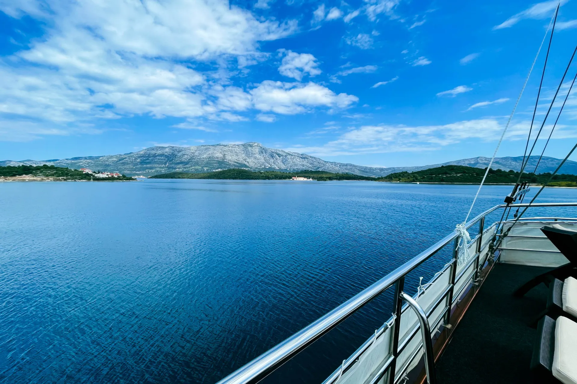 Nastrojowe zdjęcie z pokładu Nastrojowe zdjęcie z pokładu