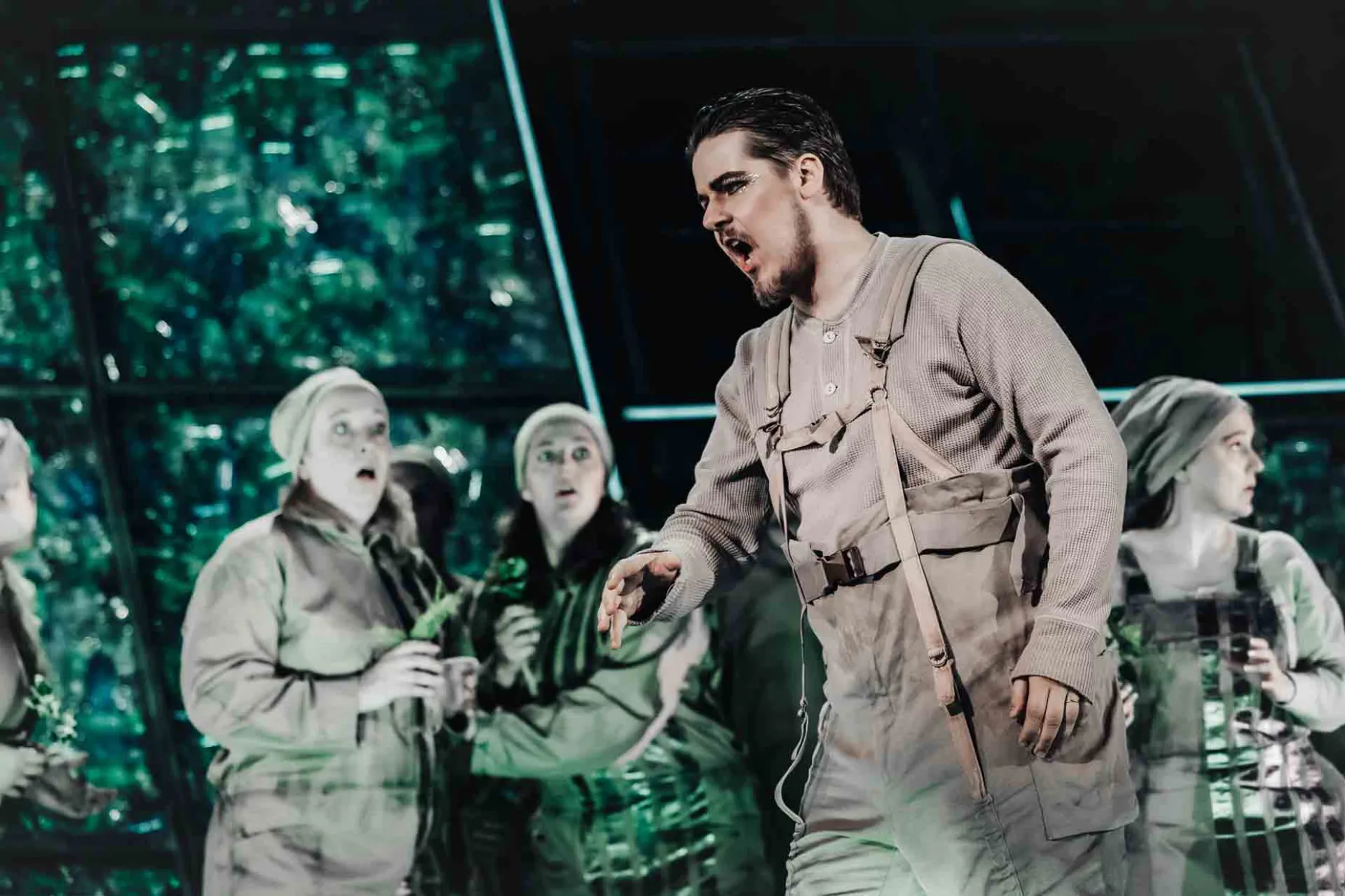 Scena z „Nabucco” Scena z „Nabucco”