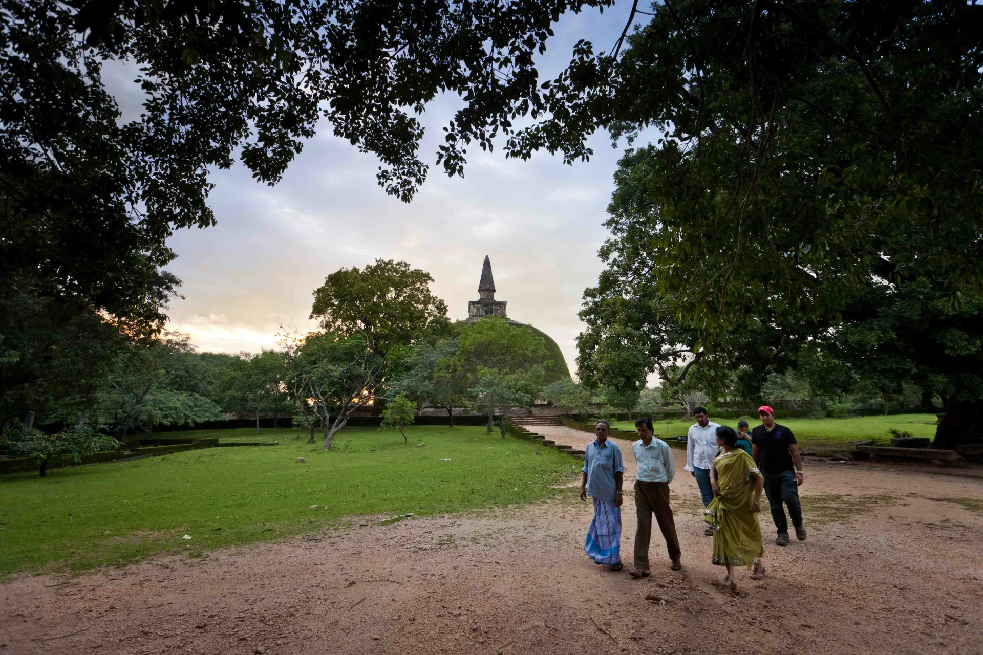 Przy średniowiecznej stolicy Polonnaruwa