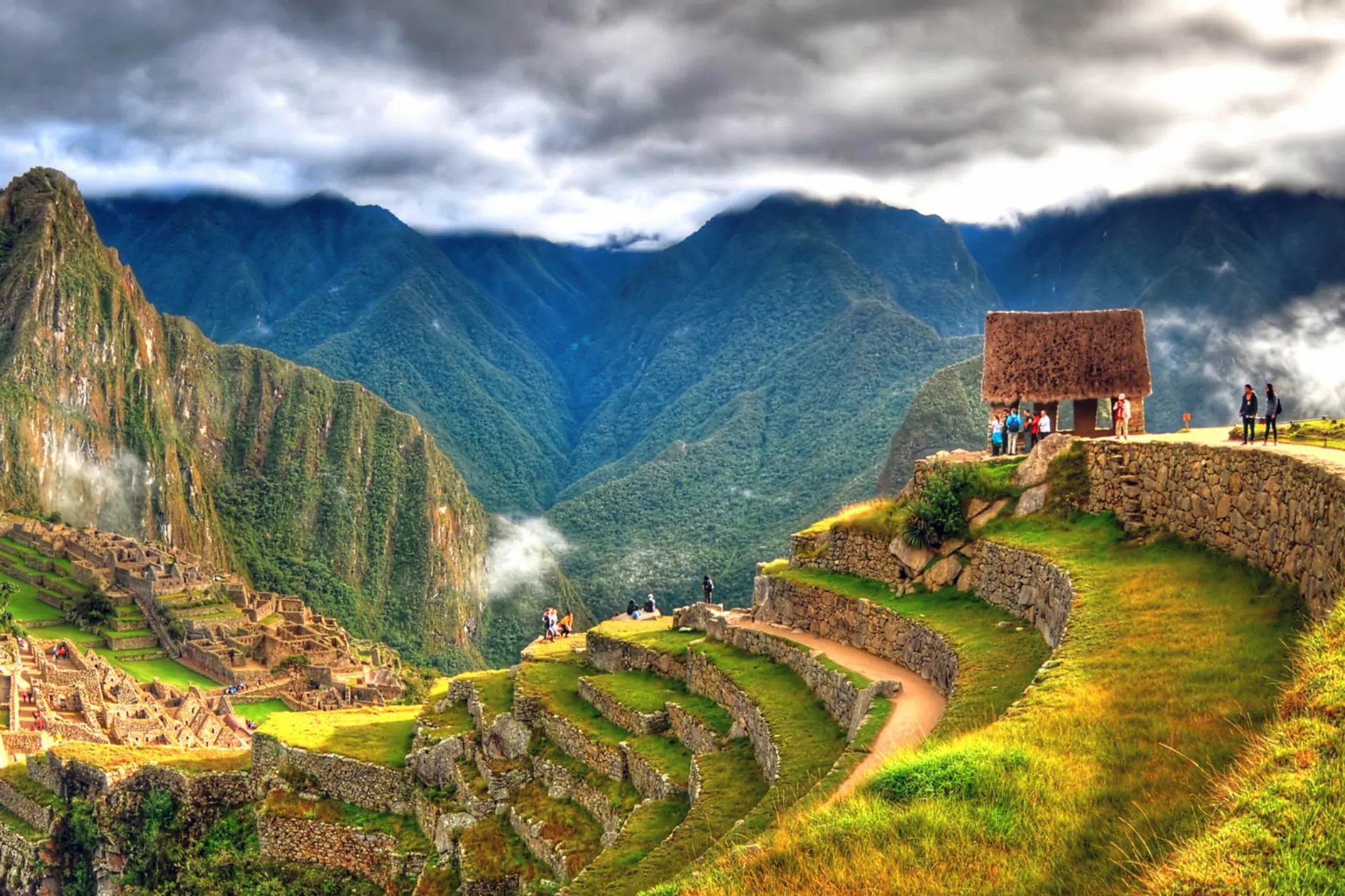Machu Picchu w porannym słońcu Machu Picchu w porannym słońcu