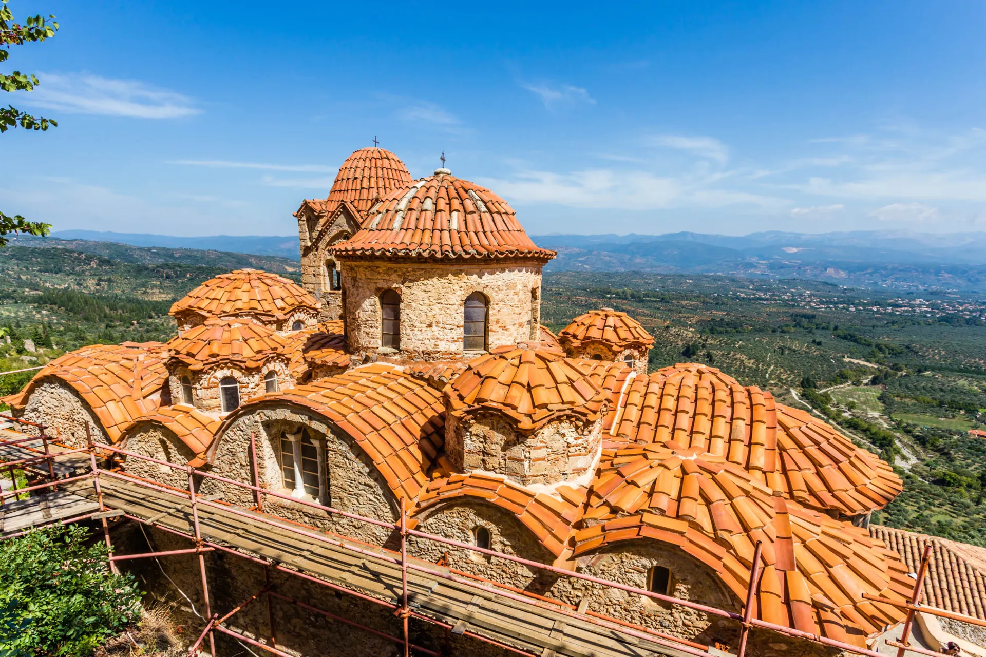 Bizantyjski kościół w Mystras Bizantyjski kościół w Mystras