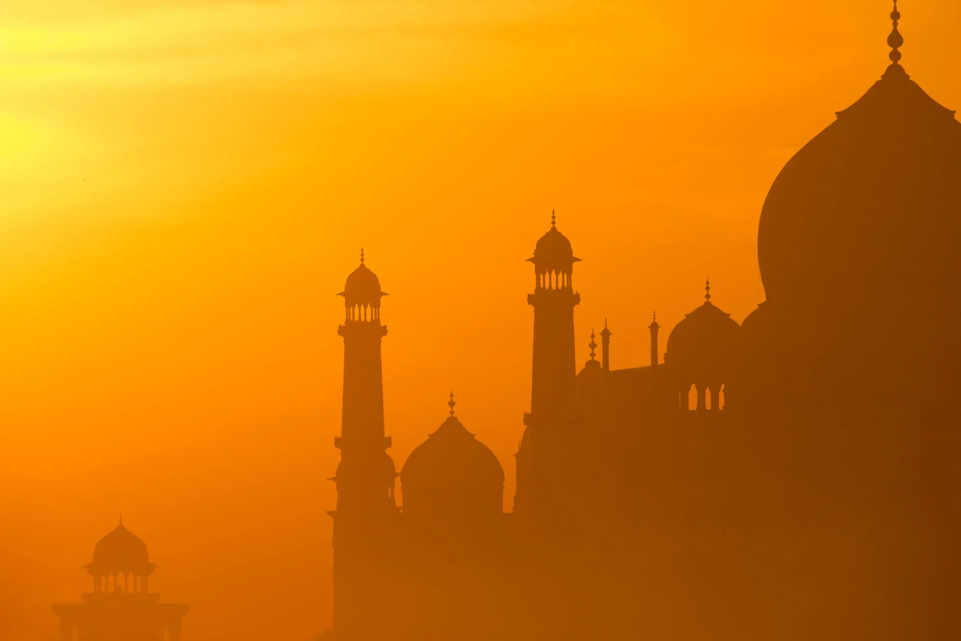 Wschód słońca nad Taj Mahal Wschód słońca nad Taj Mahal