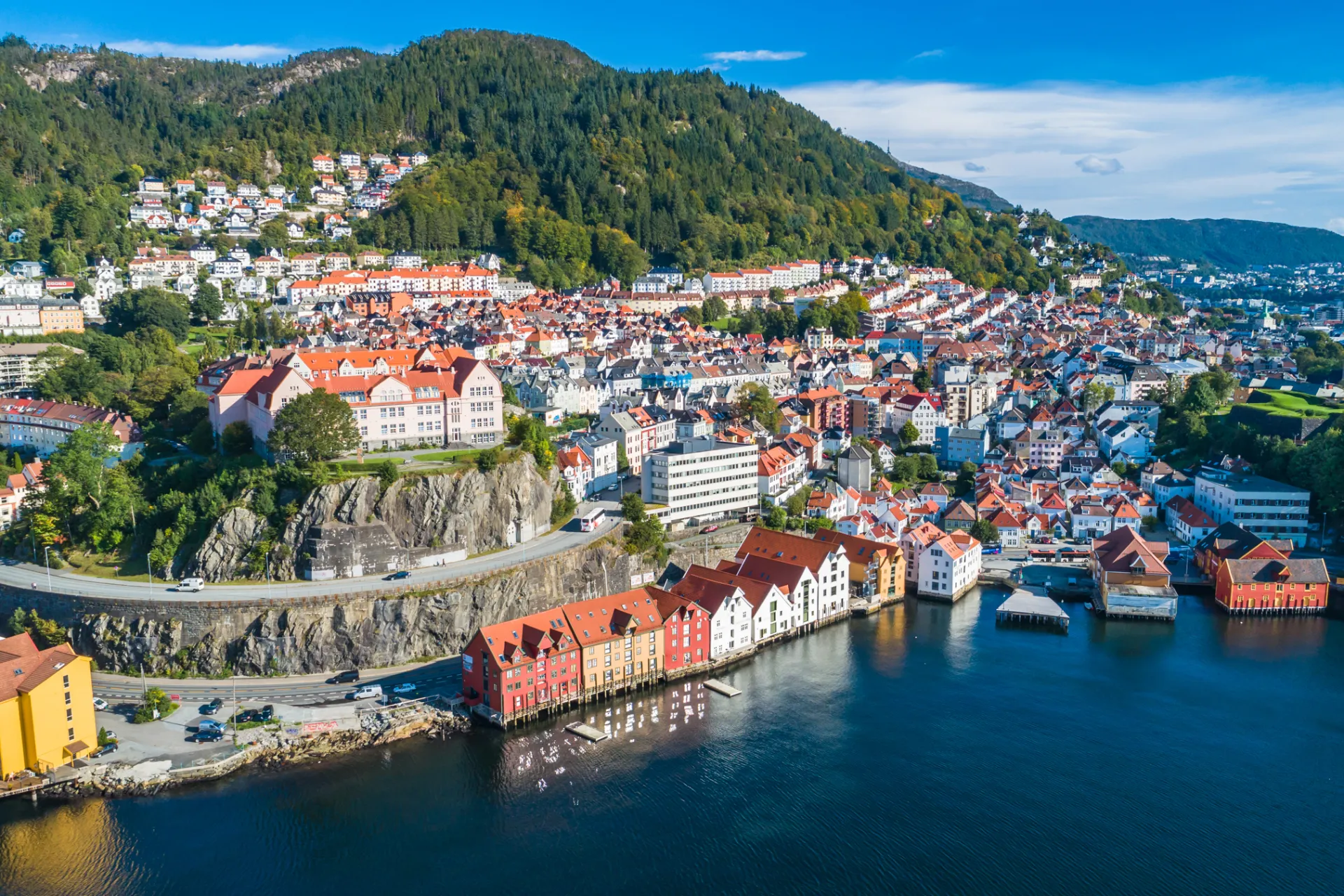 Widok na Bergen Widok na Bergen