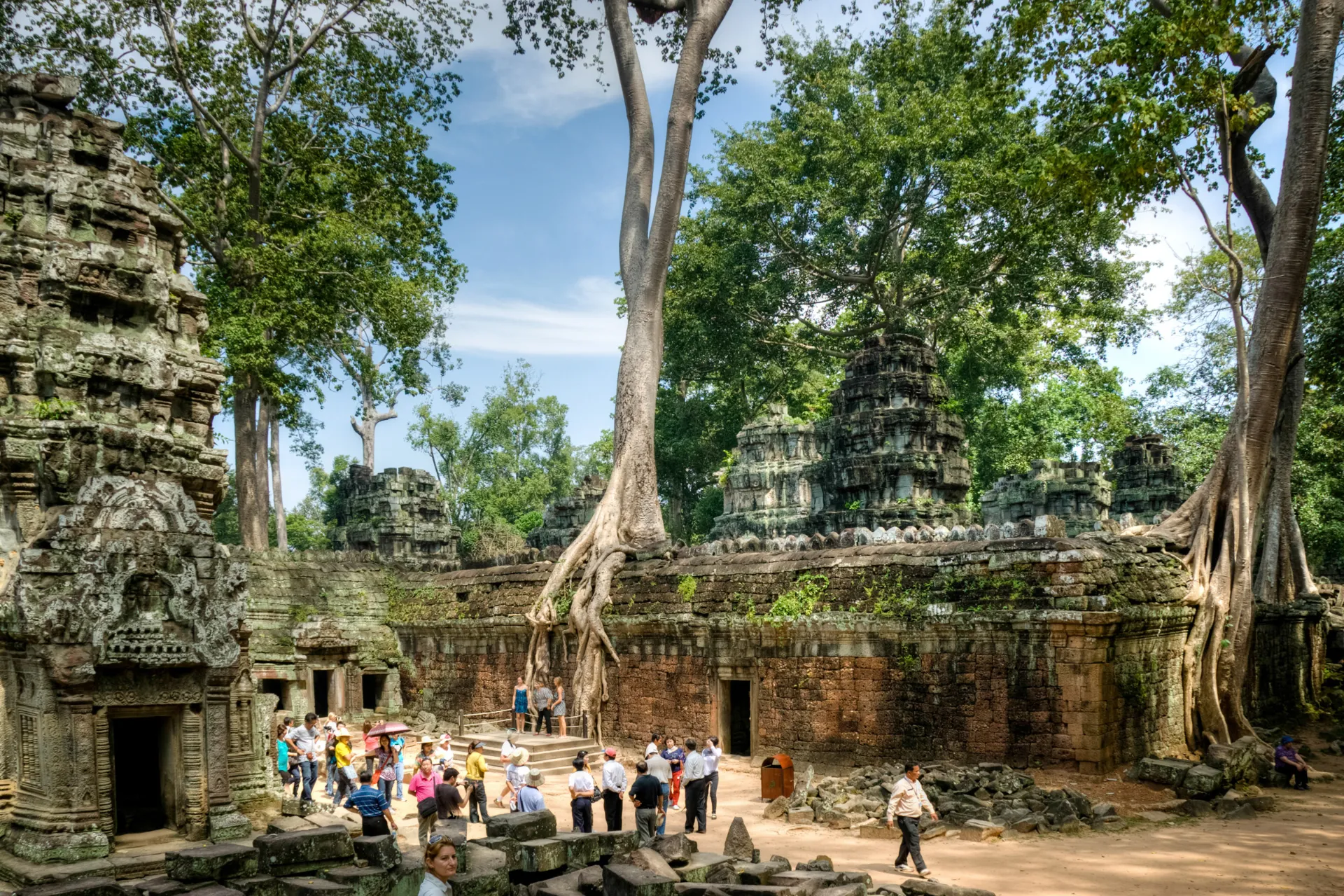 Świątynia w Siem Reap, Kambodża Świątynia w Siem Reap, Kambodża