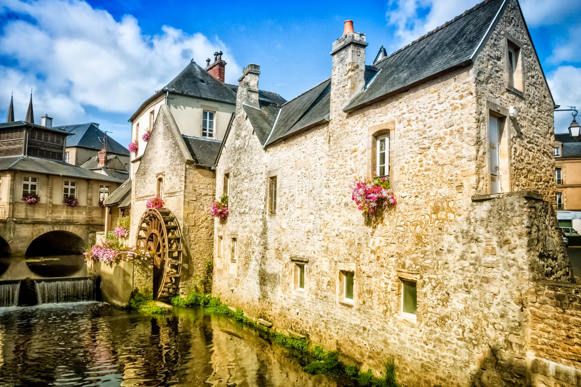 W średniowiecznym mieście Bayeux W średniowiecznym mieście Bayeux