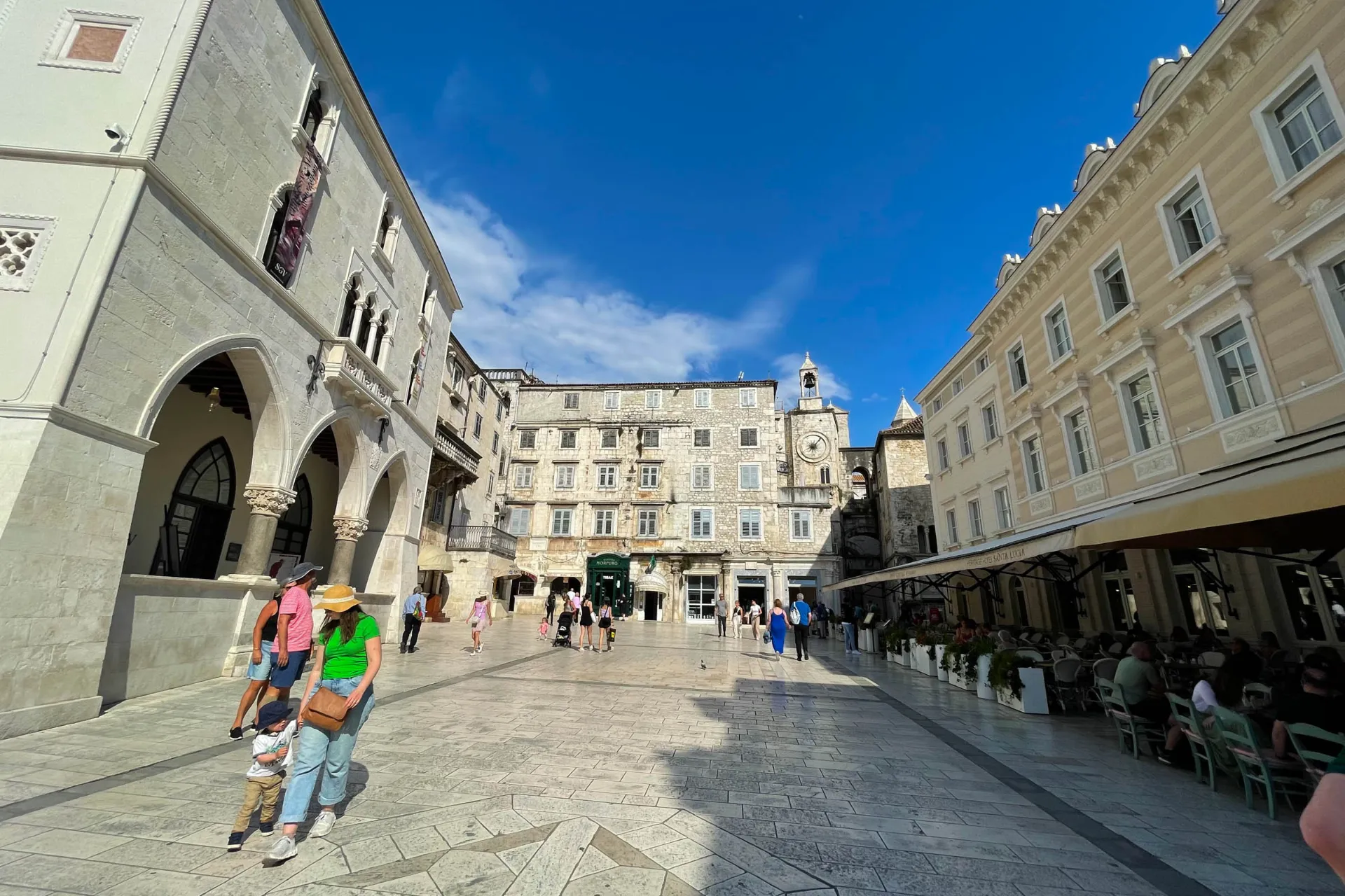 Ulica w Splicie Ulica w Splicie