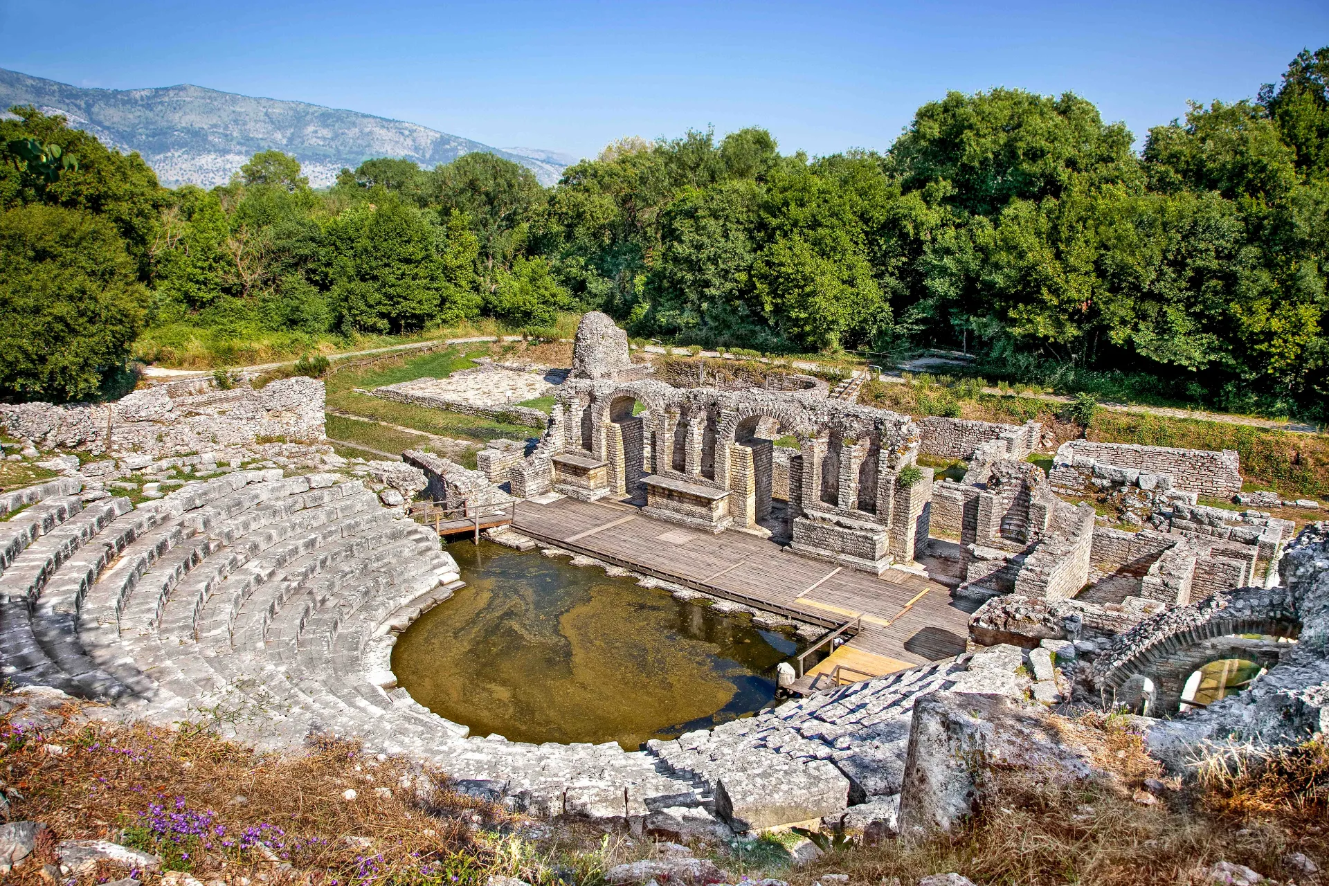 Butrint to obszar chroniony przez UNESCO