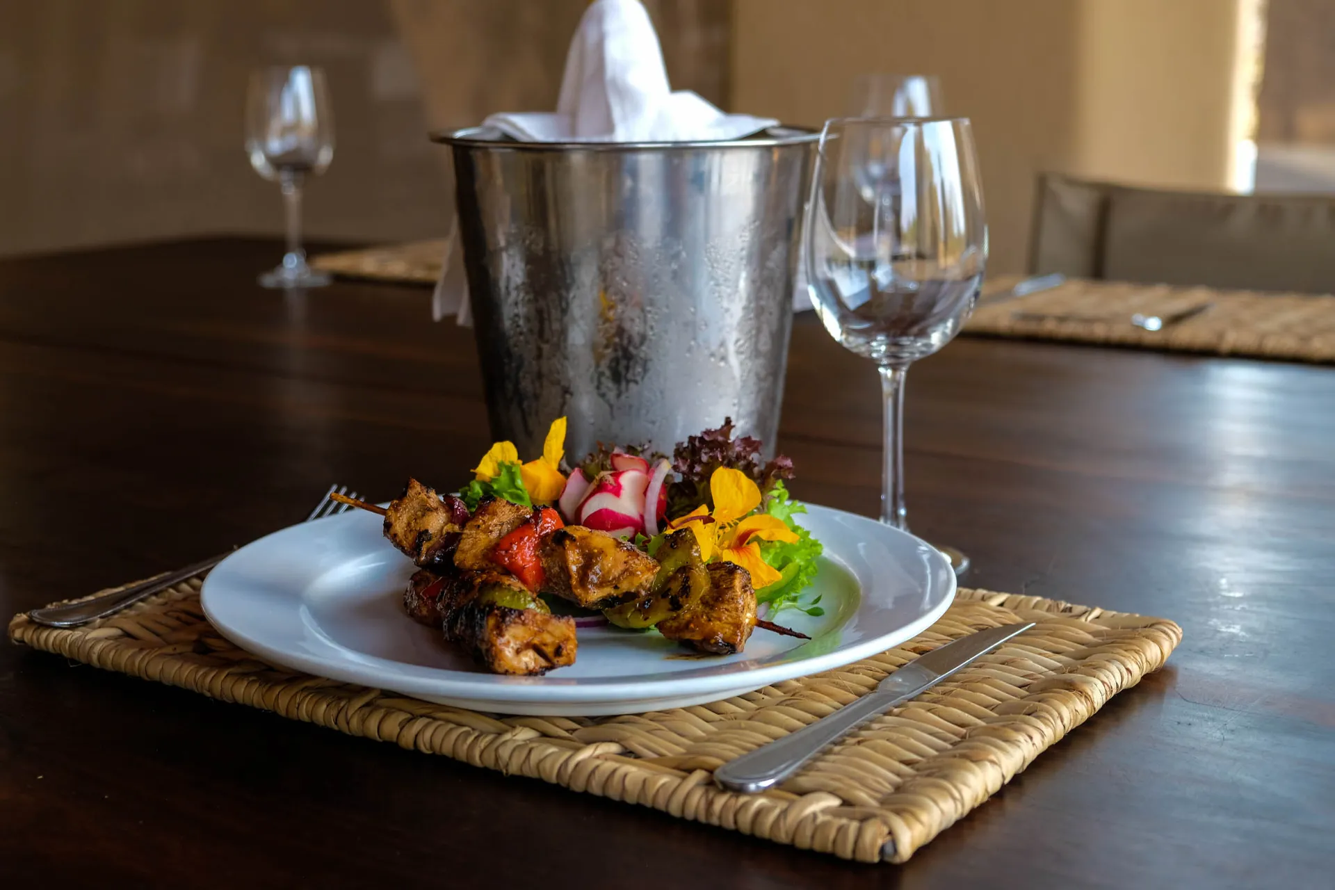 Kucharze w obozie starają się