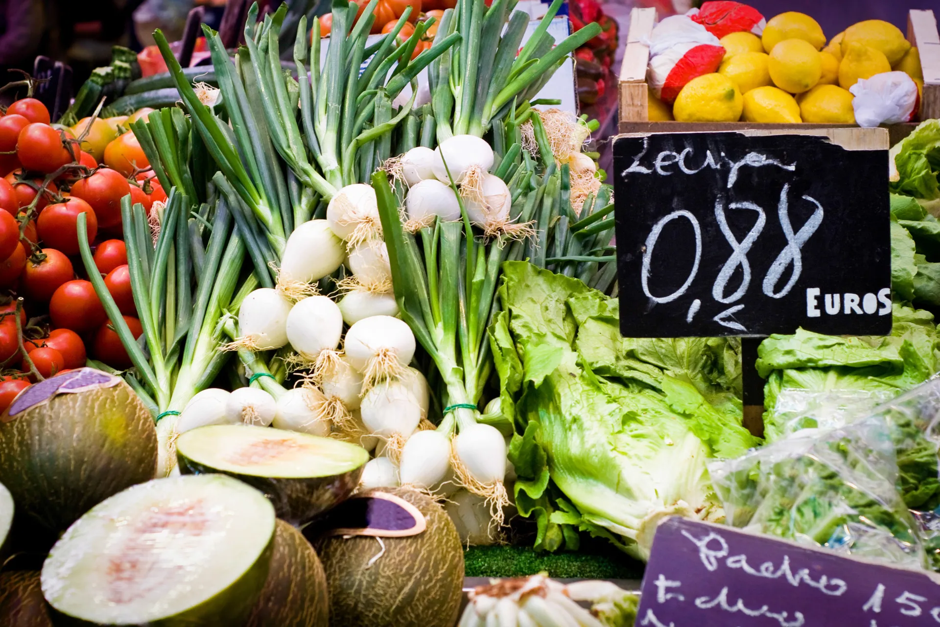 Legendarne targowisko, Mercat de Sant Josep de la Boqueria na Rambli Legendarne targowisko, Mercat de Sant Josep de la Boqueria na Rambli