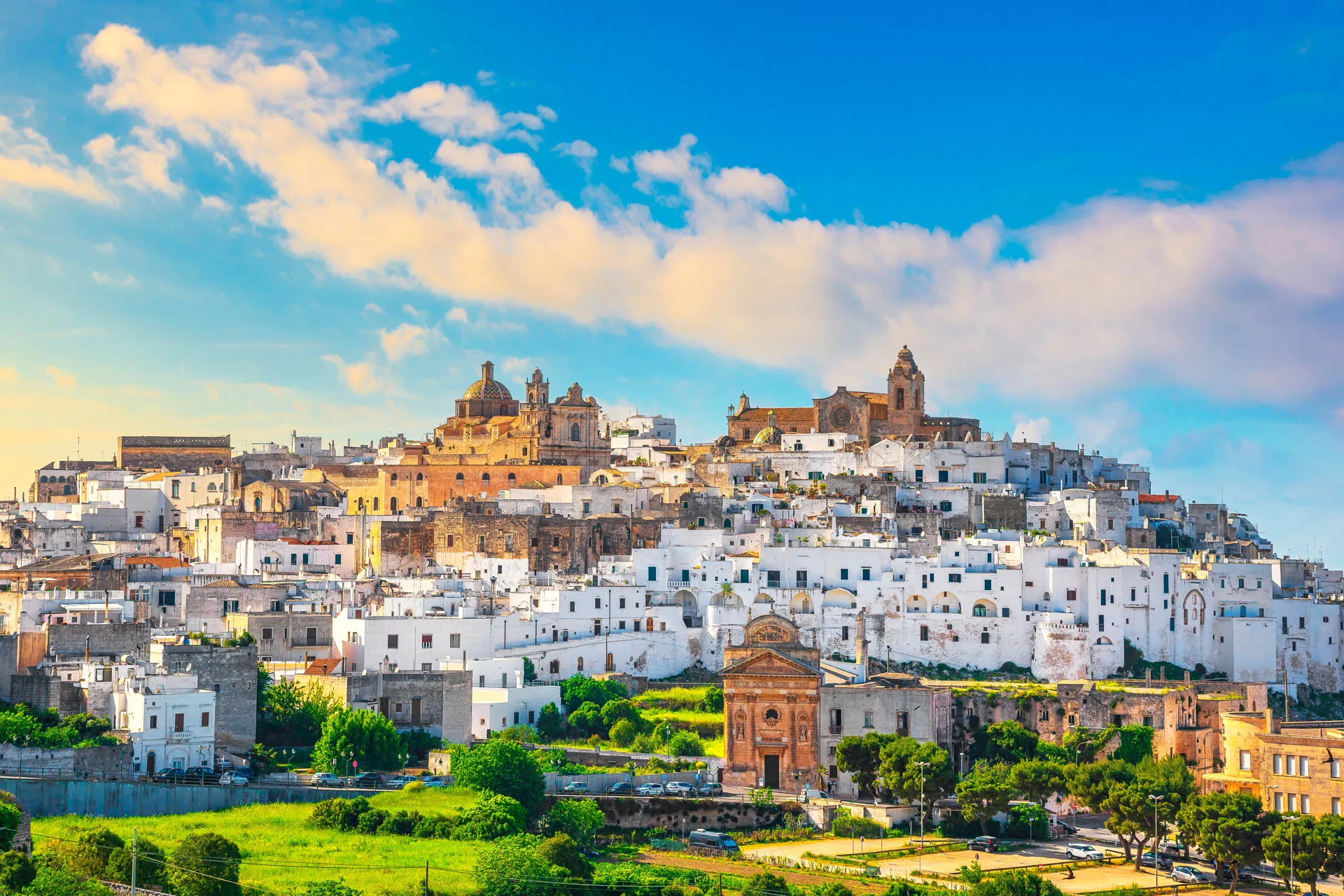 Ostuni nazywane jest także La Città Bianca - białe miasto