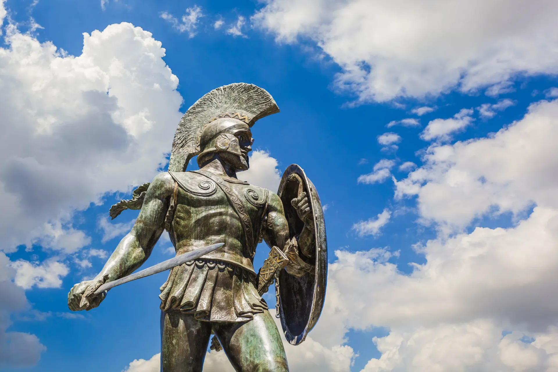 Słynny spartański wojownik Leonidas Słynny spartański wojownik Leonidas