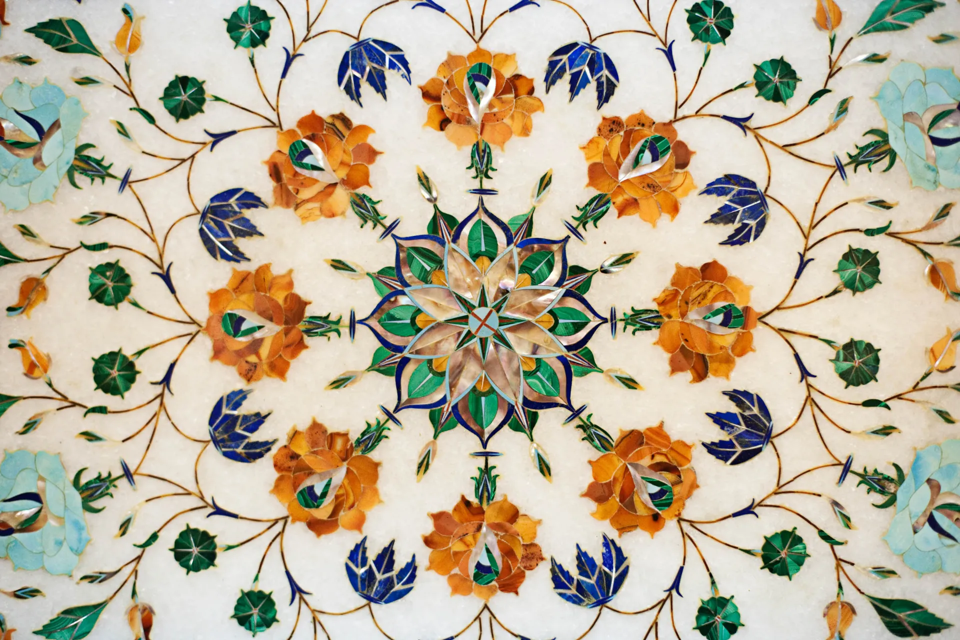 Marmurowe zdobienia, Agra Marmurowe zdobienia, Agra