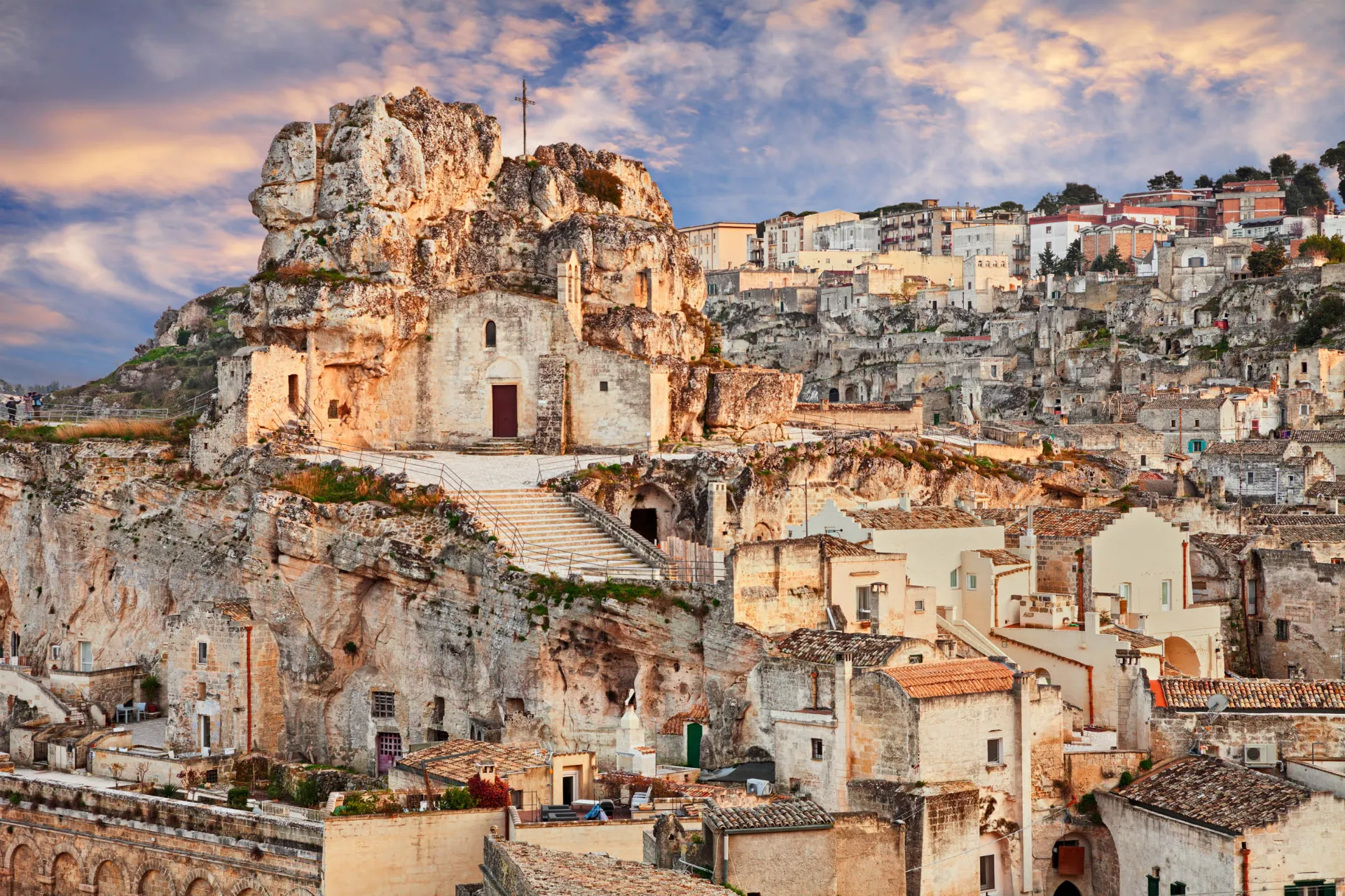Jaskiniowe miasto Matera