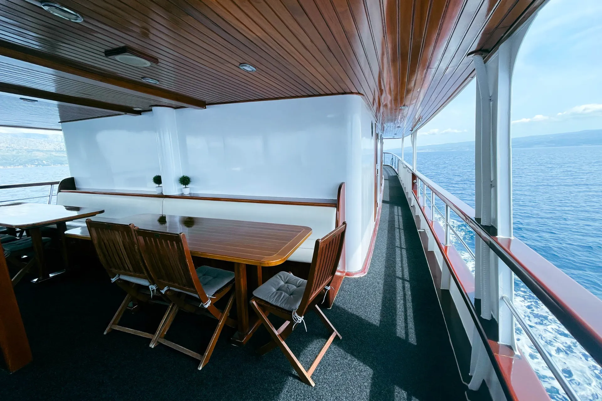 Nastrojowe zdjęcie z pokładu Nastrojowe zdjęcie z pokładu